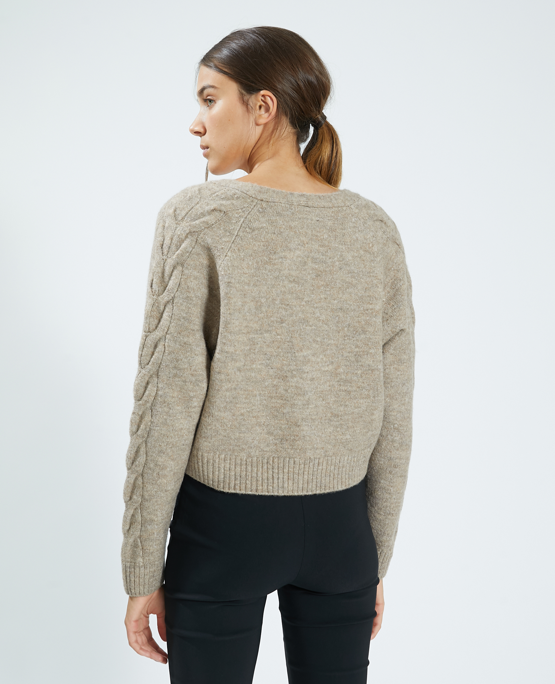 Gilet tout doux vert clair - Pimkie