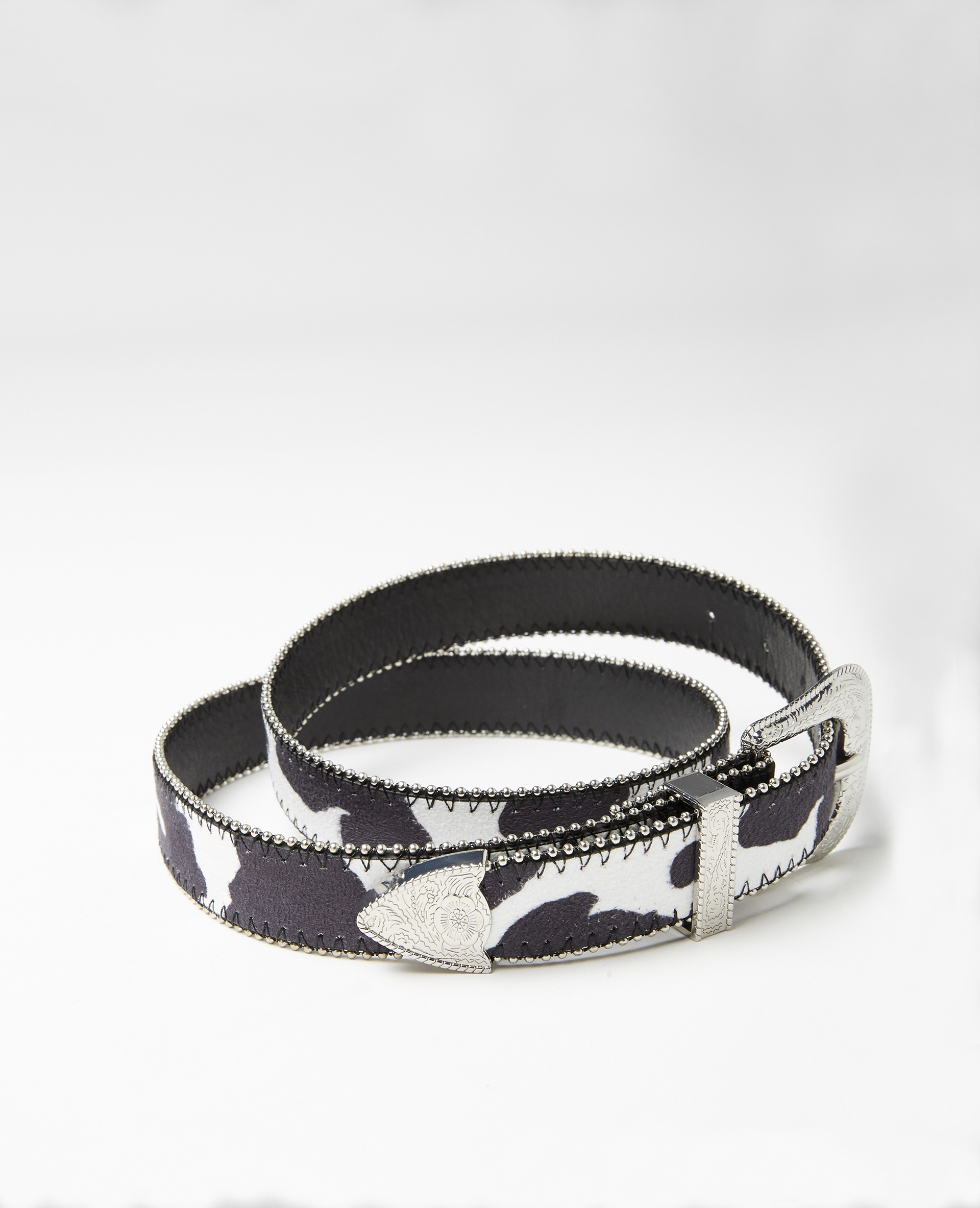 Ceinture peau de vache