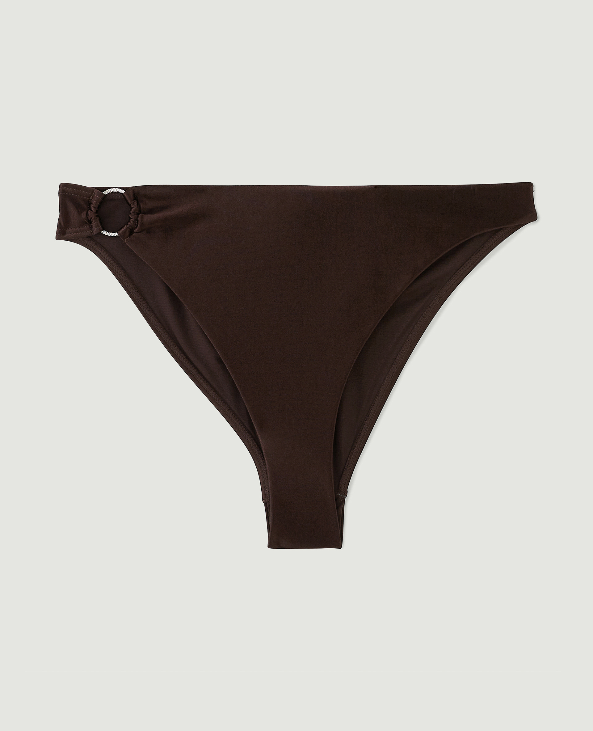 Bas de maillot culotte avec anneau marron - Pimkie