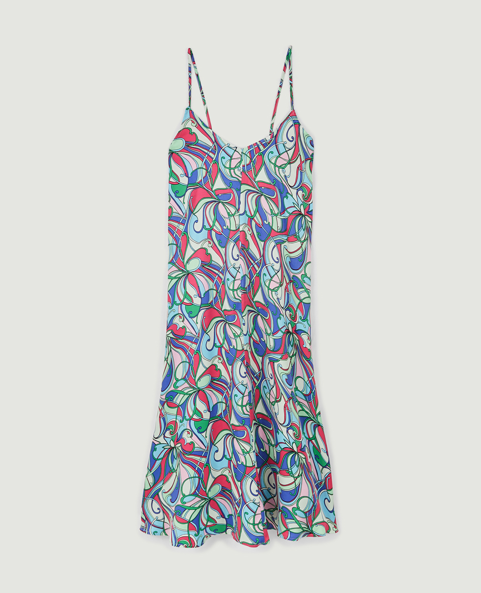 Robe dos-nu avec liens à nouer violet - Pimkie