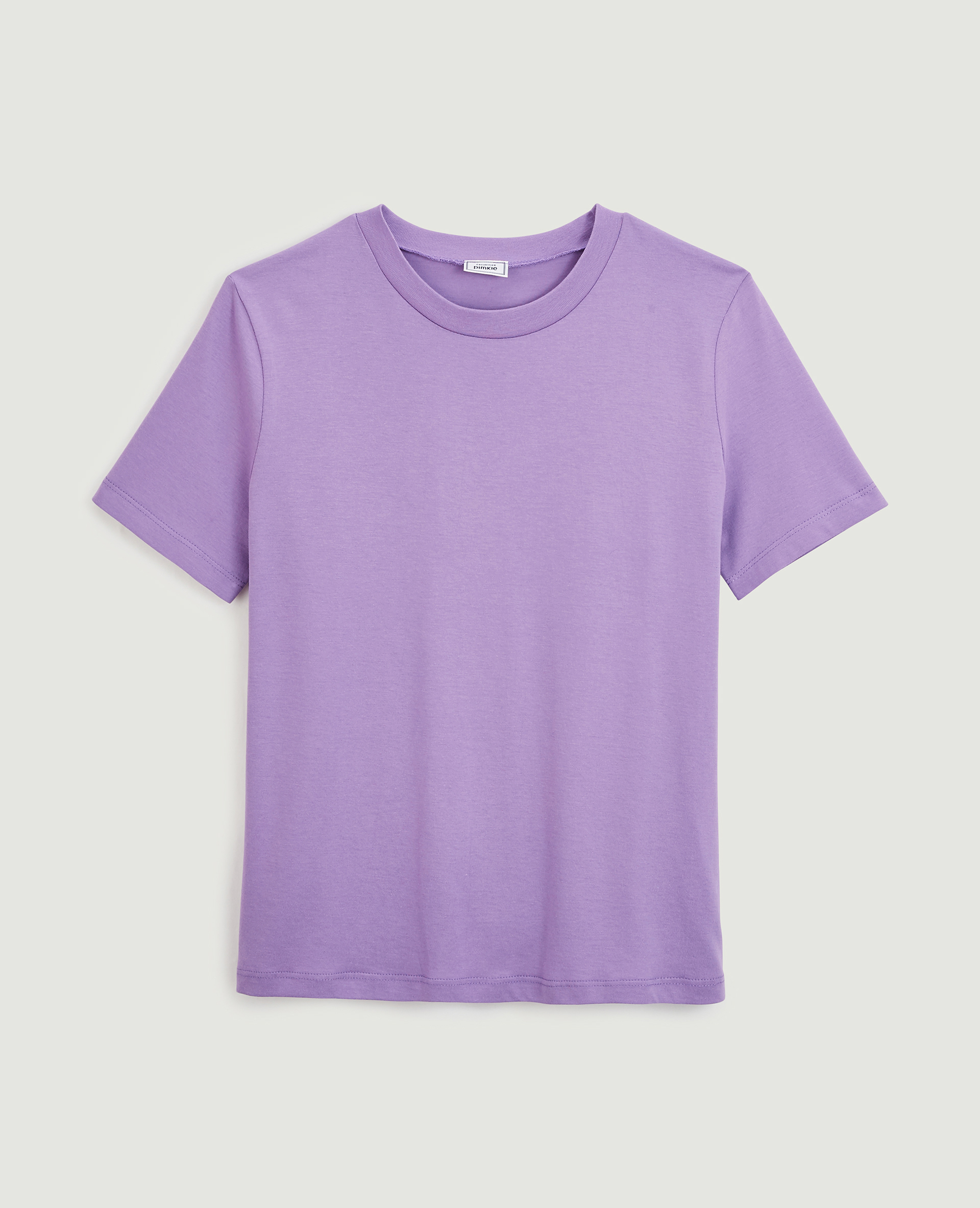 T-shirt col rond lilas - Pimkie