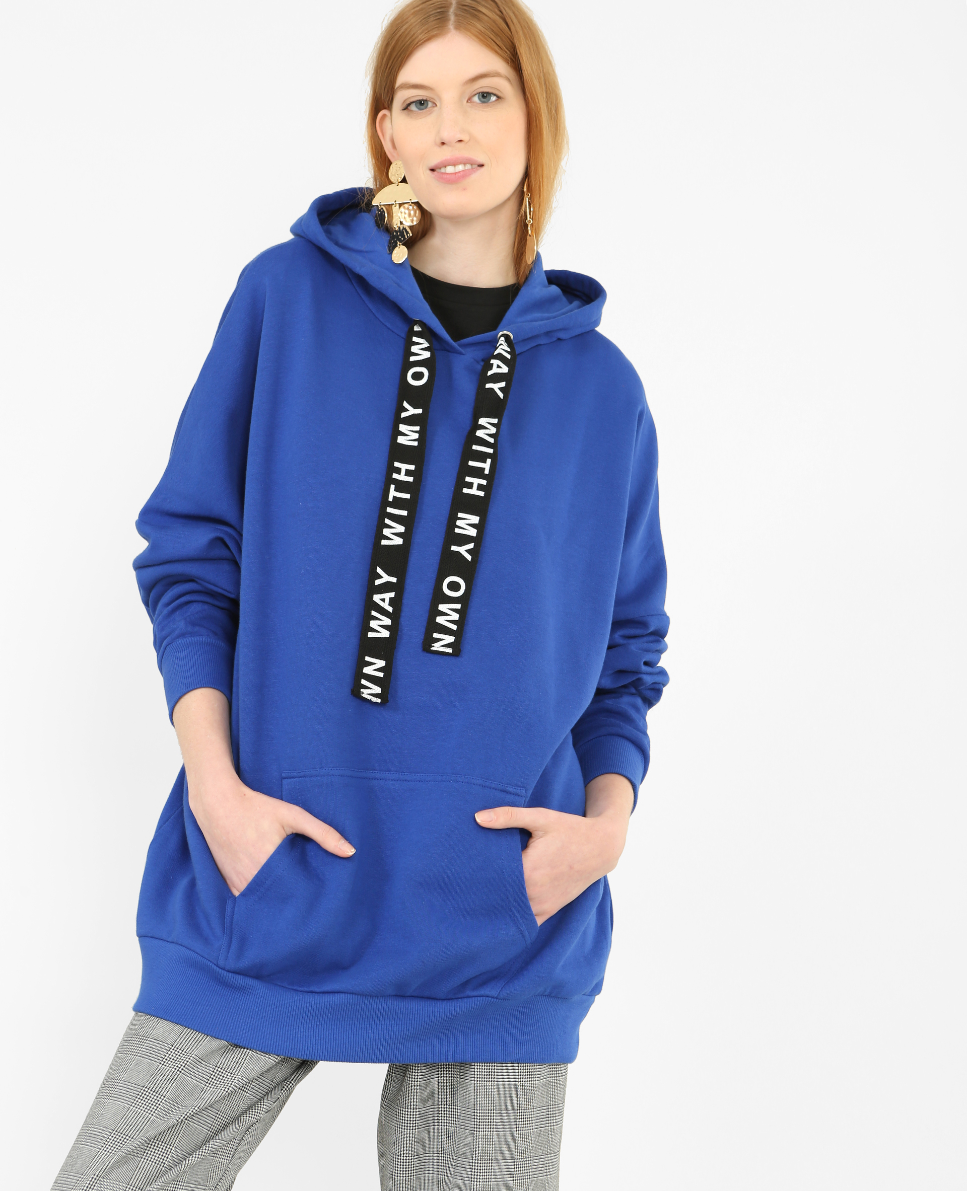 Sweat long capuche 2025