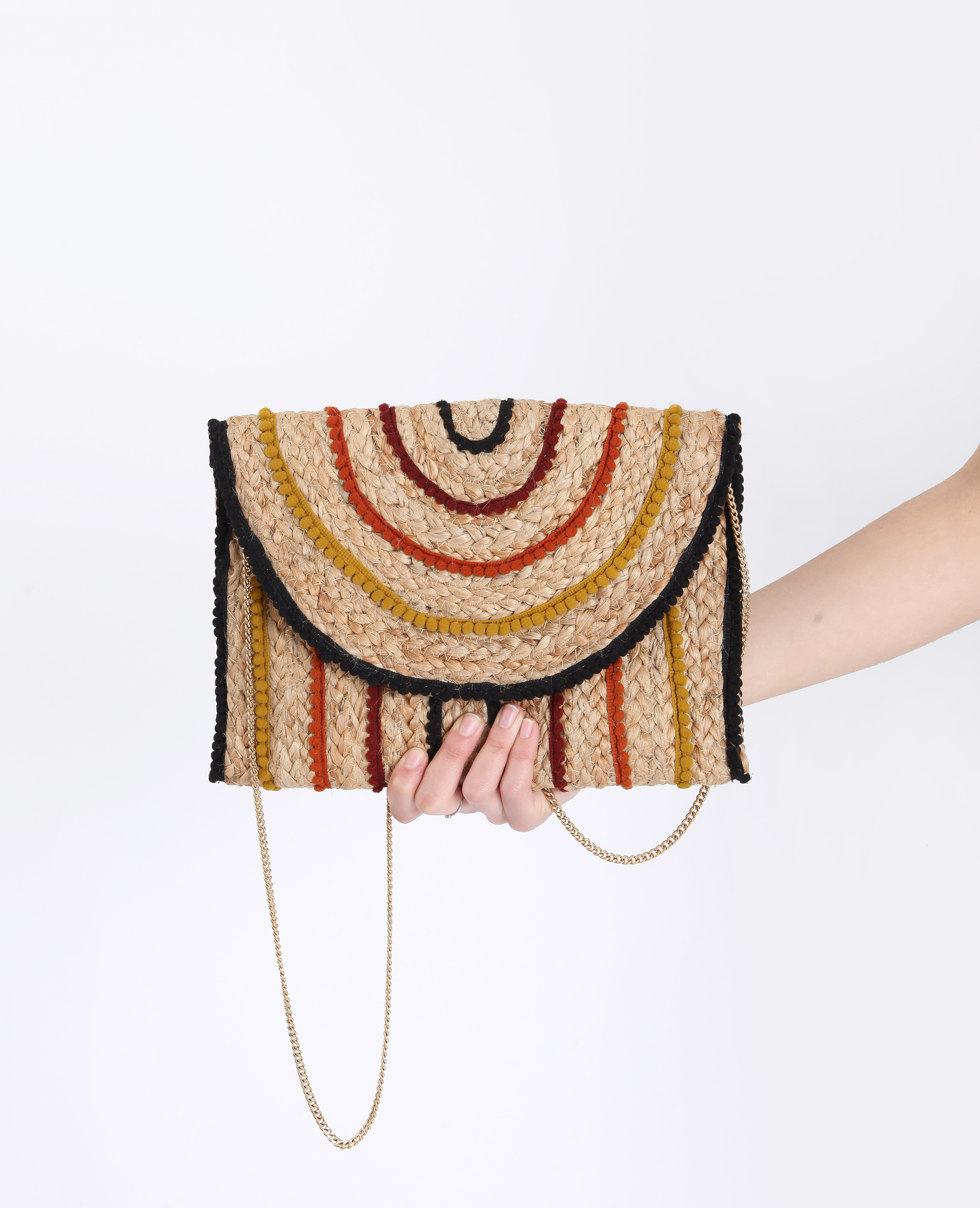 Sac rond en paille pimkie on sale