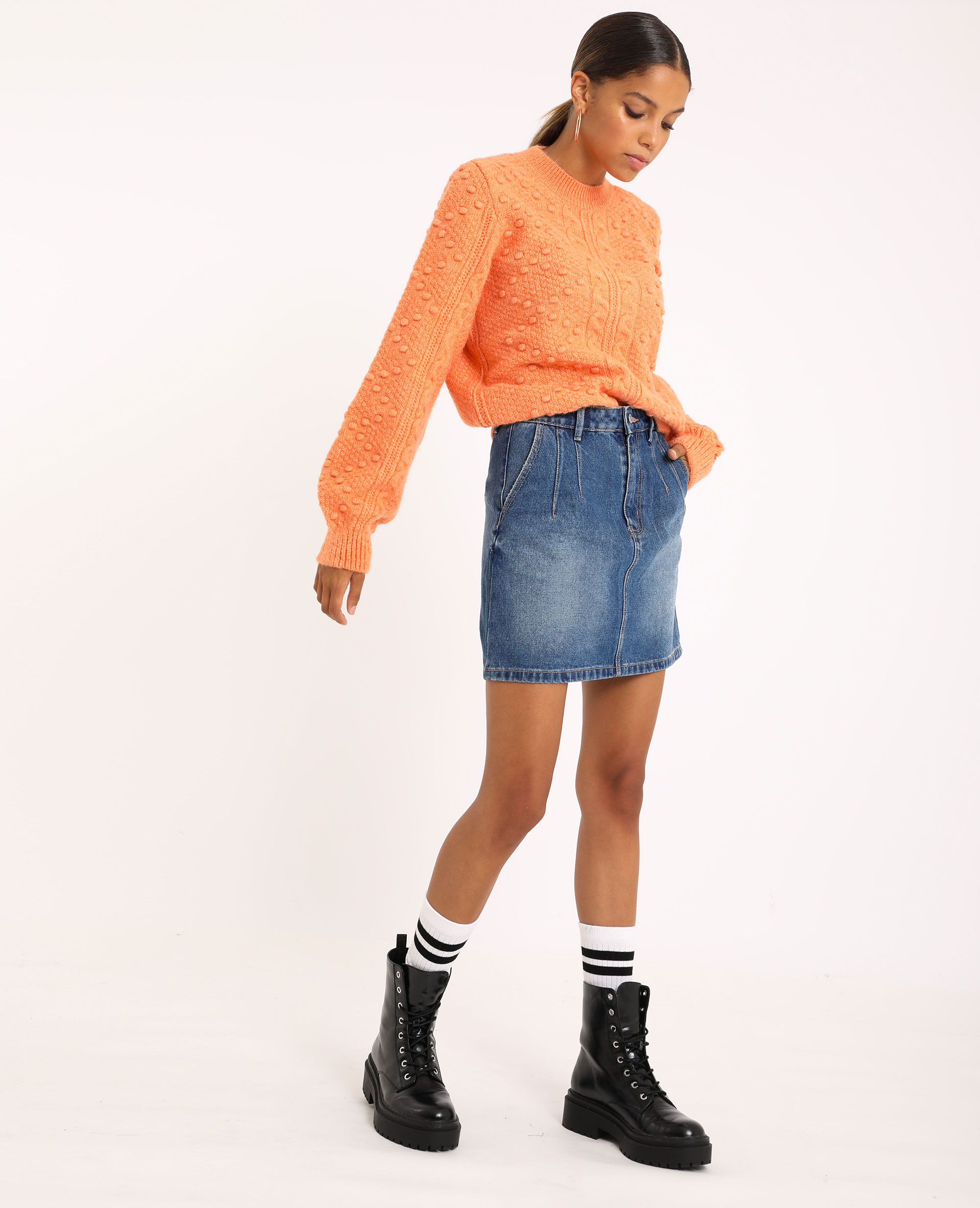 Jupe store jean pimkie