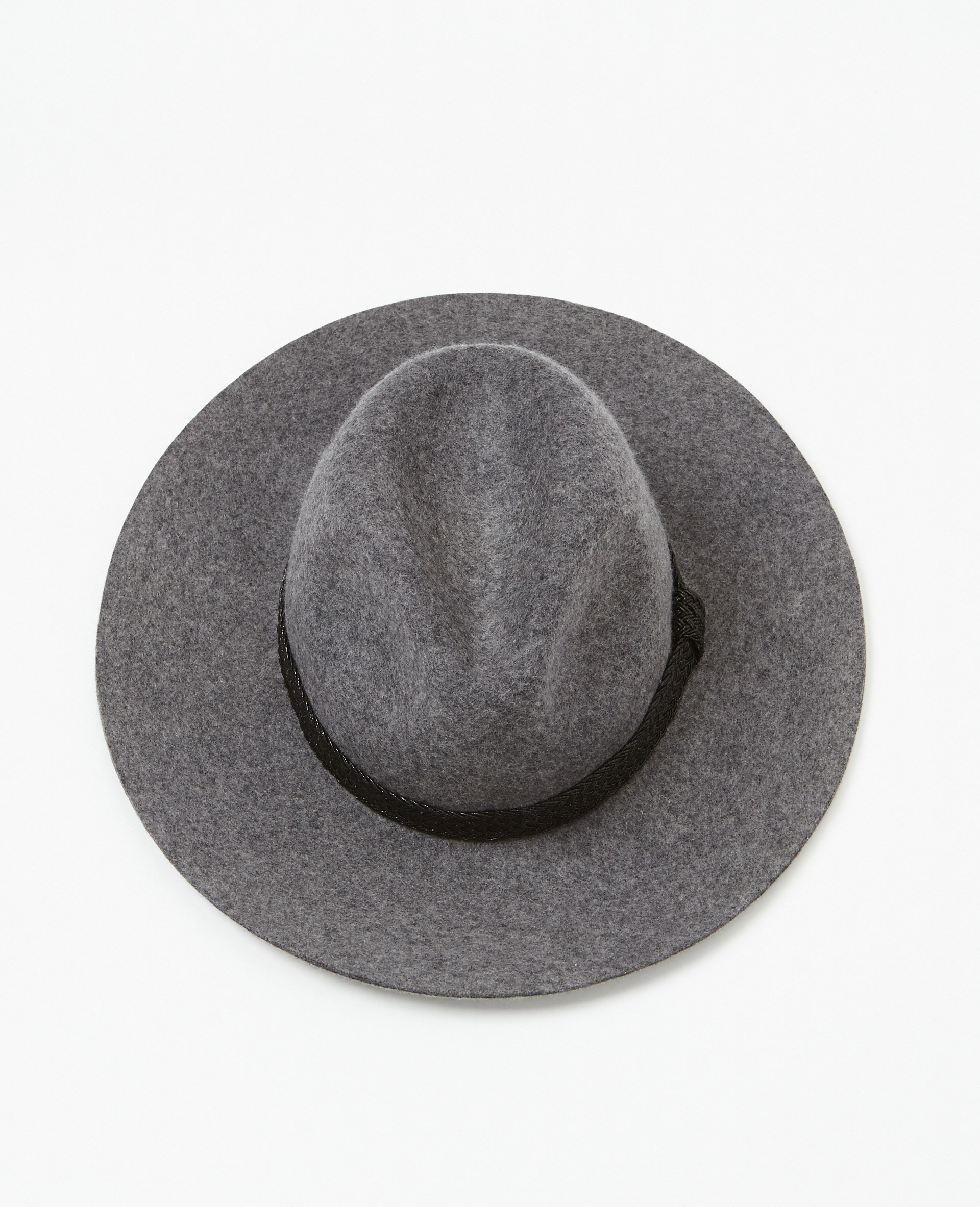 Fedora bande irisée gris anthracite - Pimkie