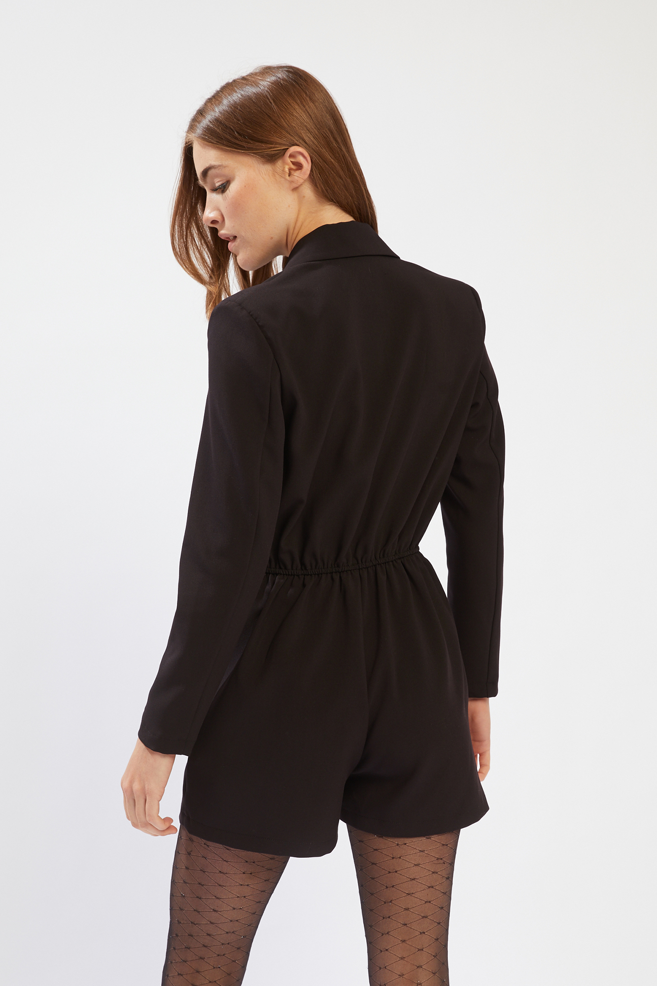 Combishort blazer noir - Pimkie