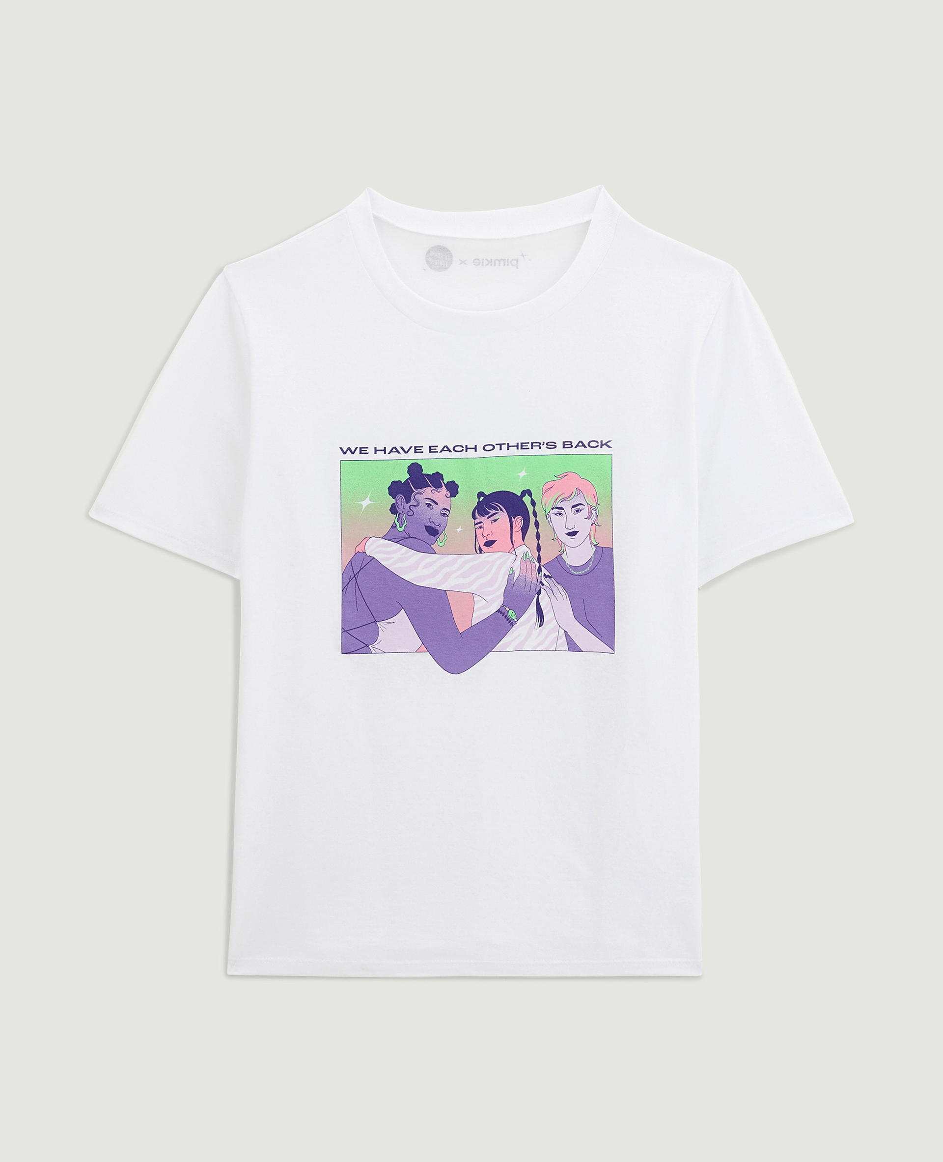 T-shirt pimkie X En avant toute(s) blanc - Pimkie