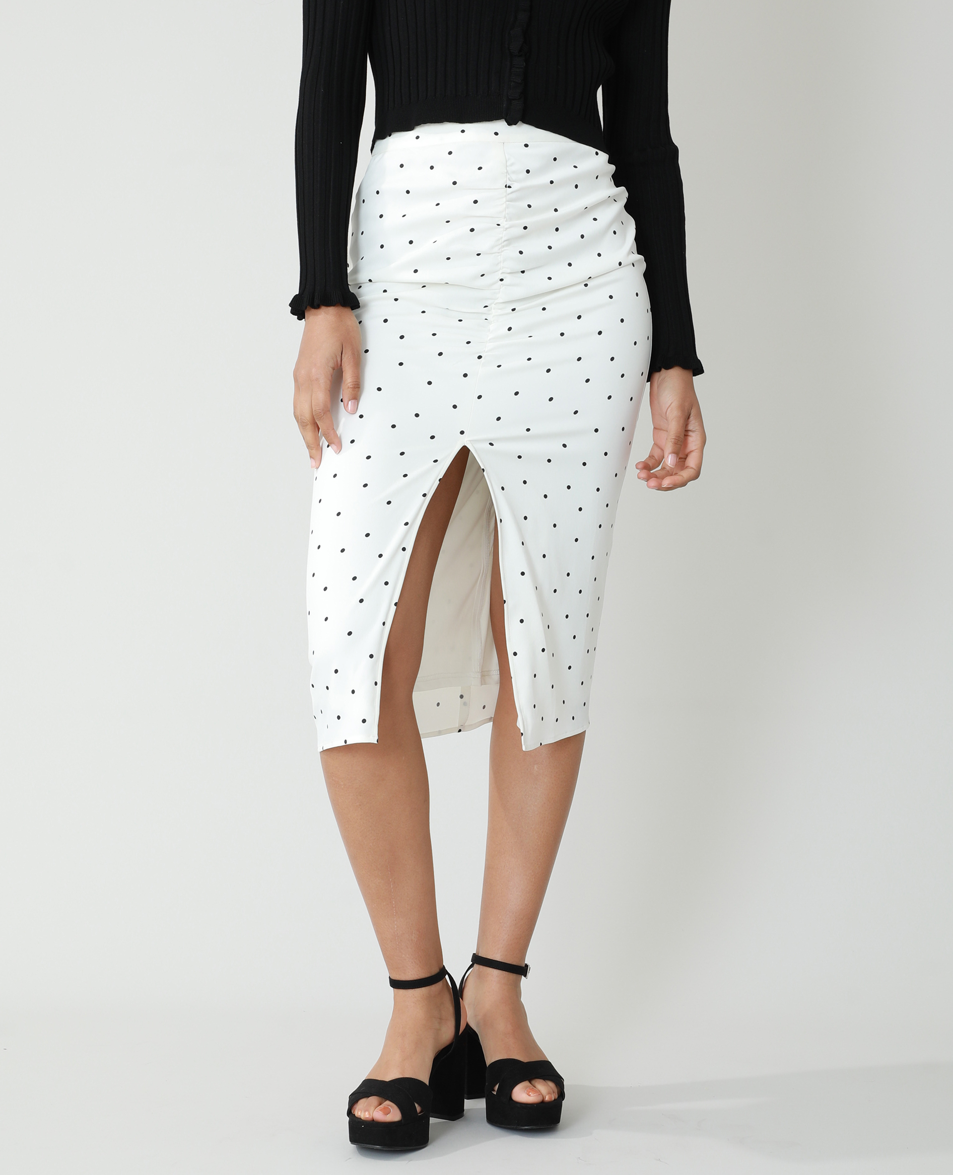 Jupe midi pois new arrivals