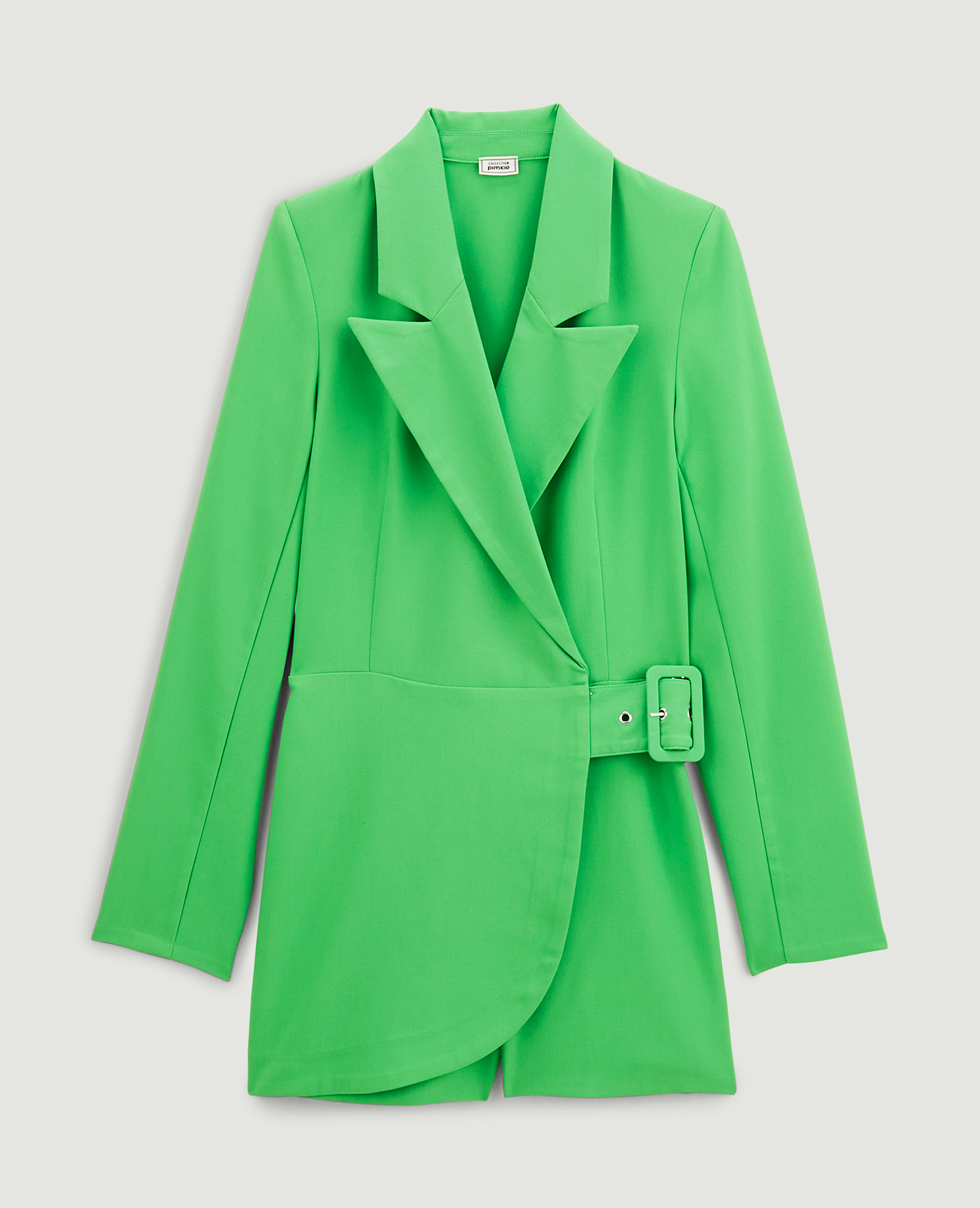 Combishort blazer vert - Pimkie