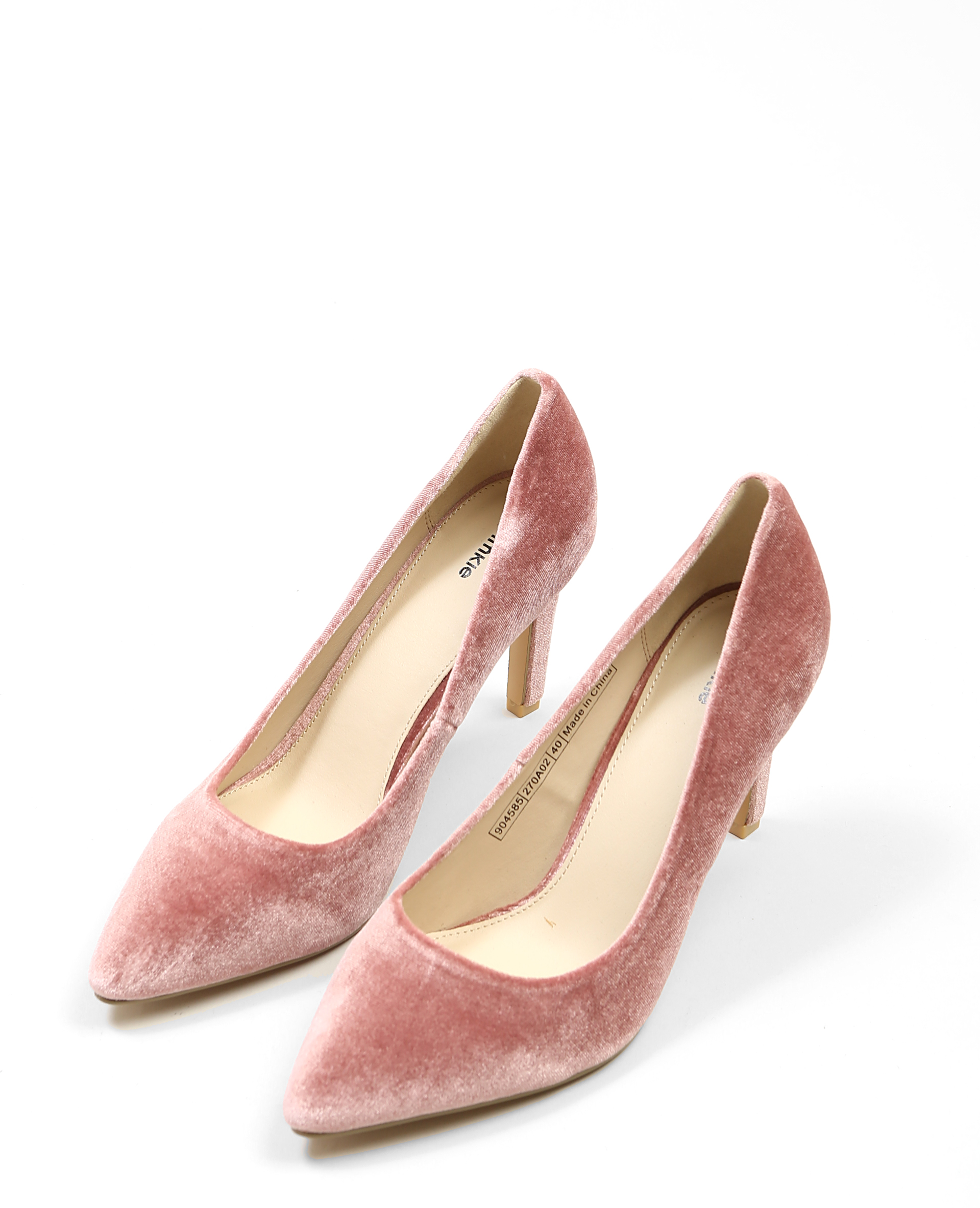 Escarpins velours 2025