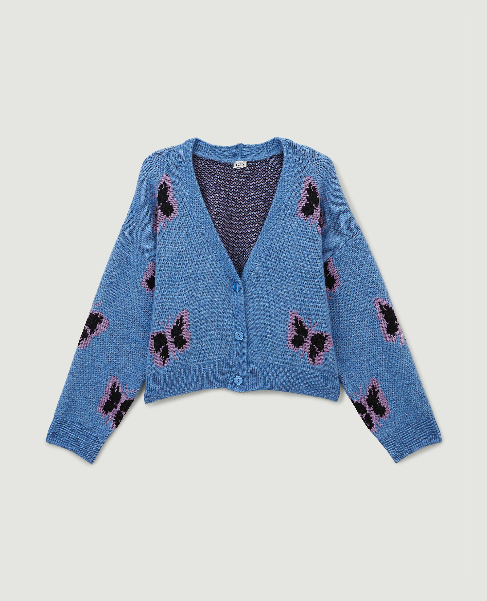 Gilet en maille  bleu - Pimkie