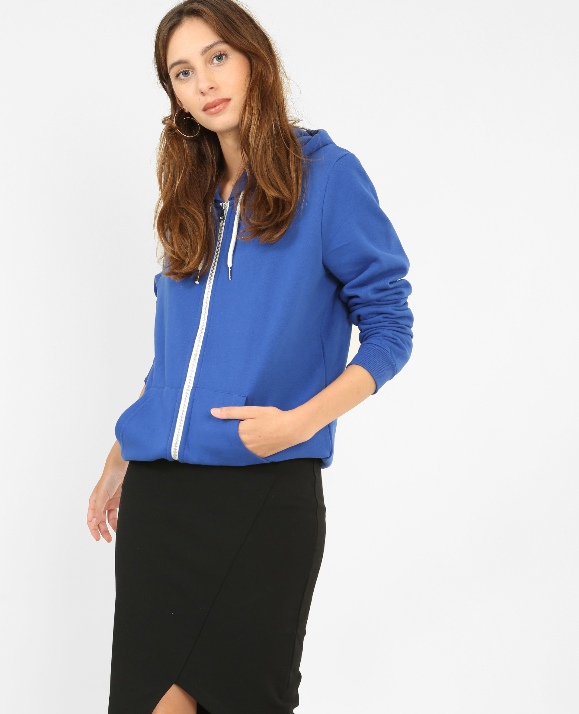 Sweat bleu electrique clearance femme