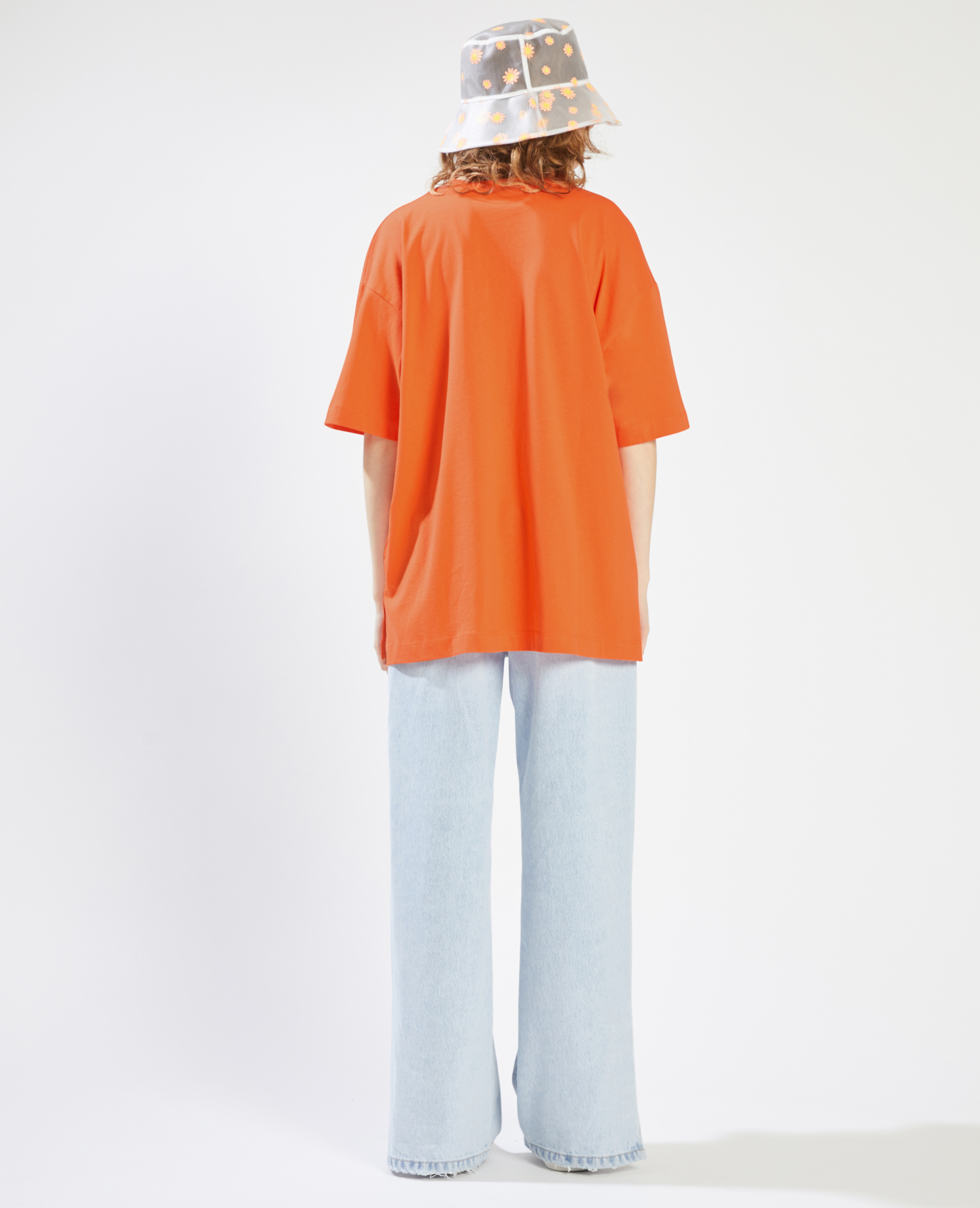 T-shirt oversize orange - Pimkie
