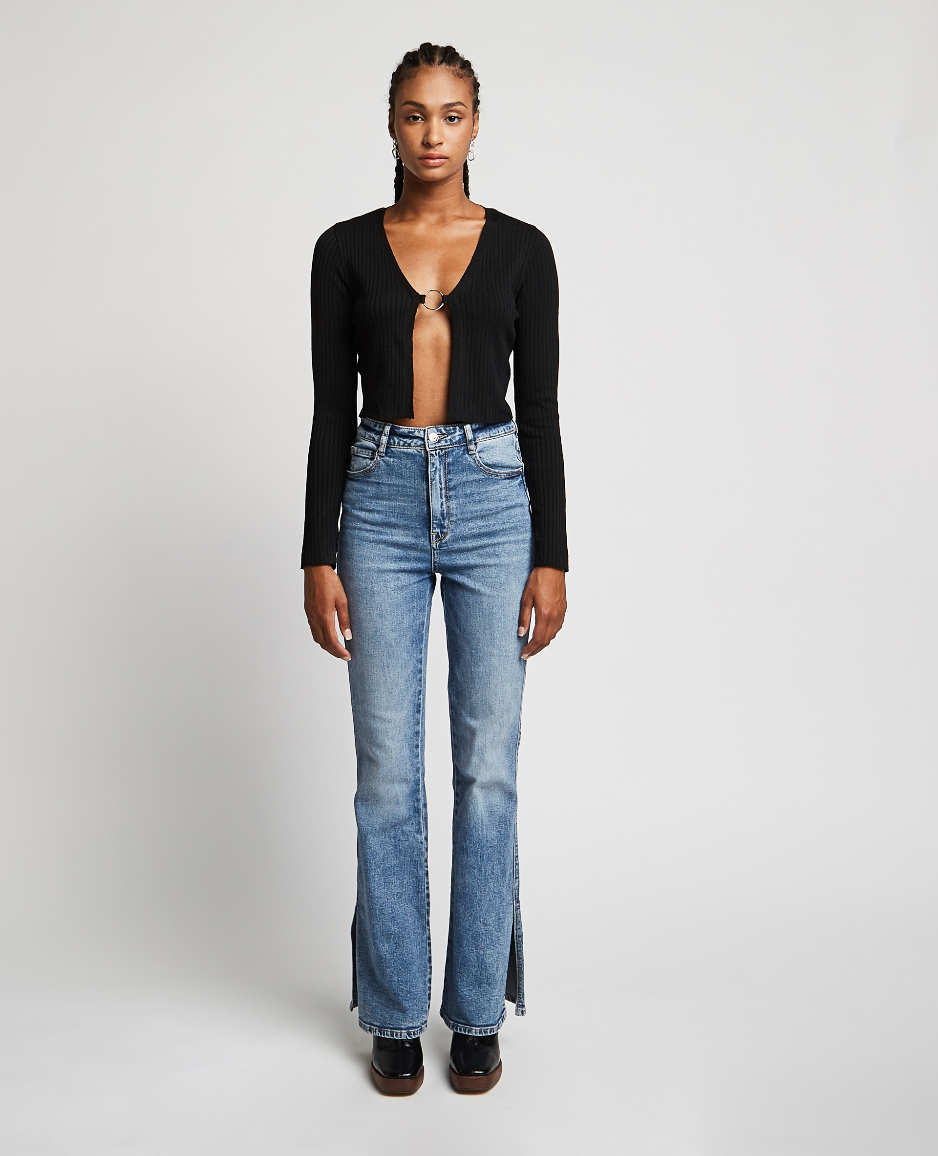 Jean flare bleu - Pimkie