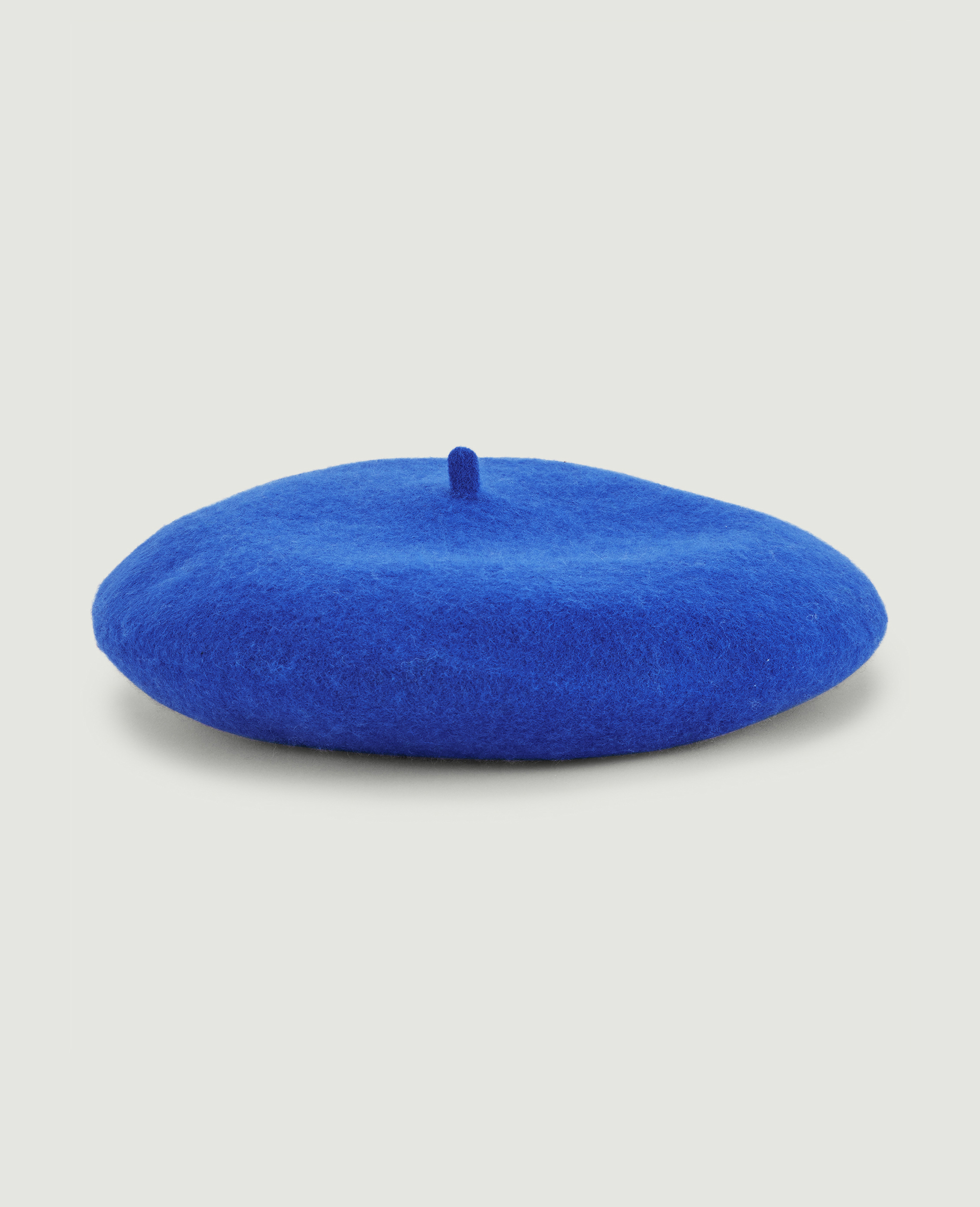 Béret en lainage bleu électrique - Pimkie