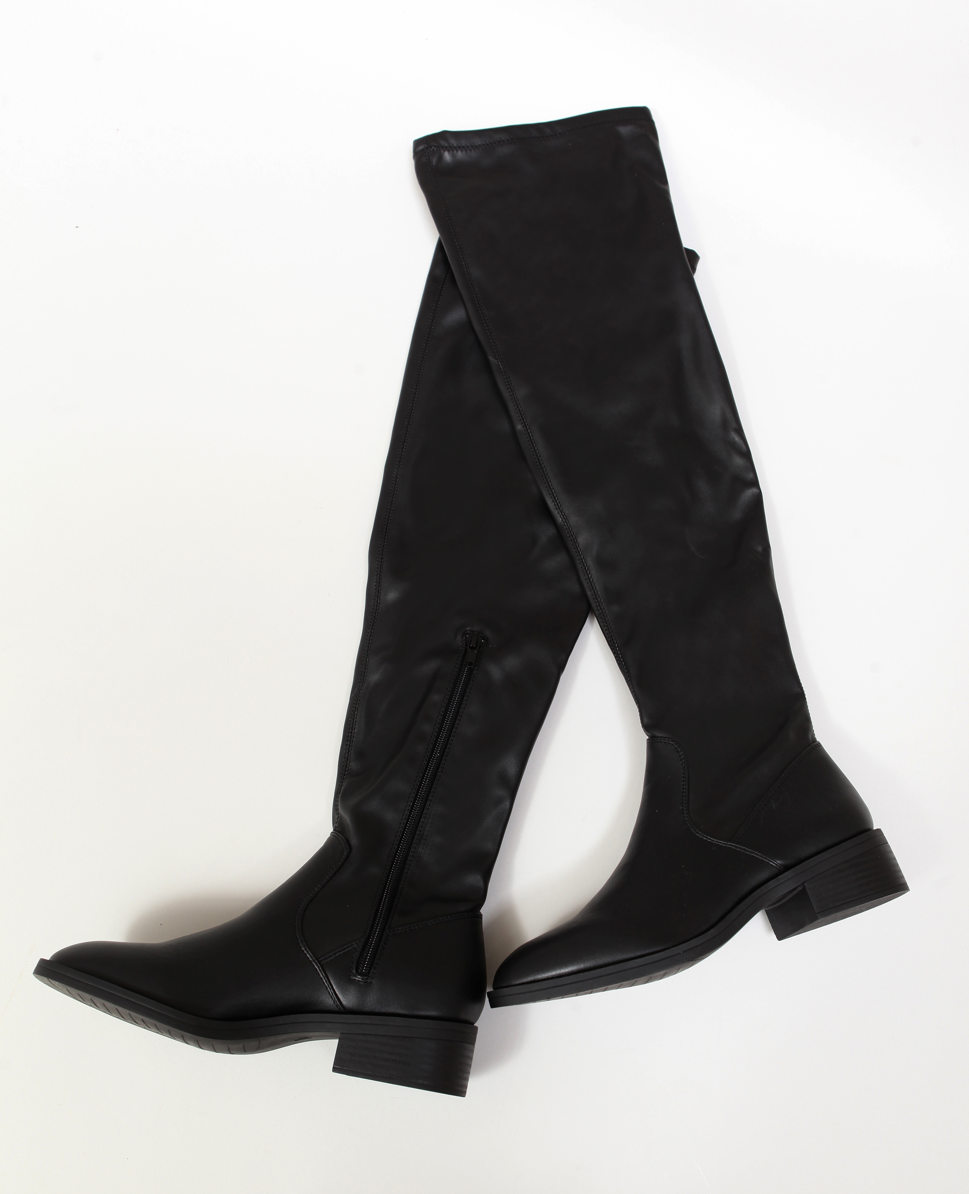Cuissardes simili deals cuir plates