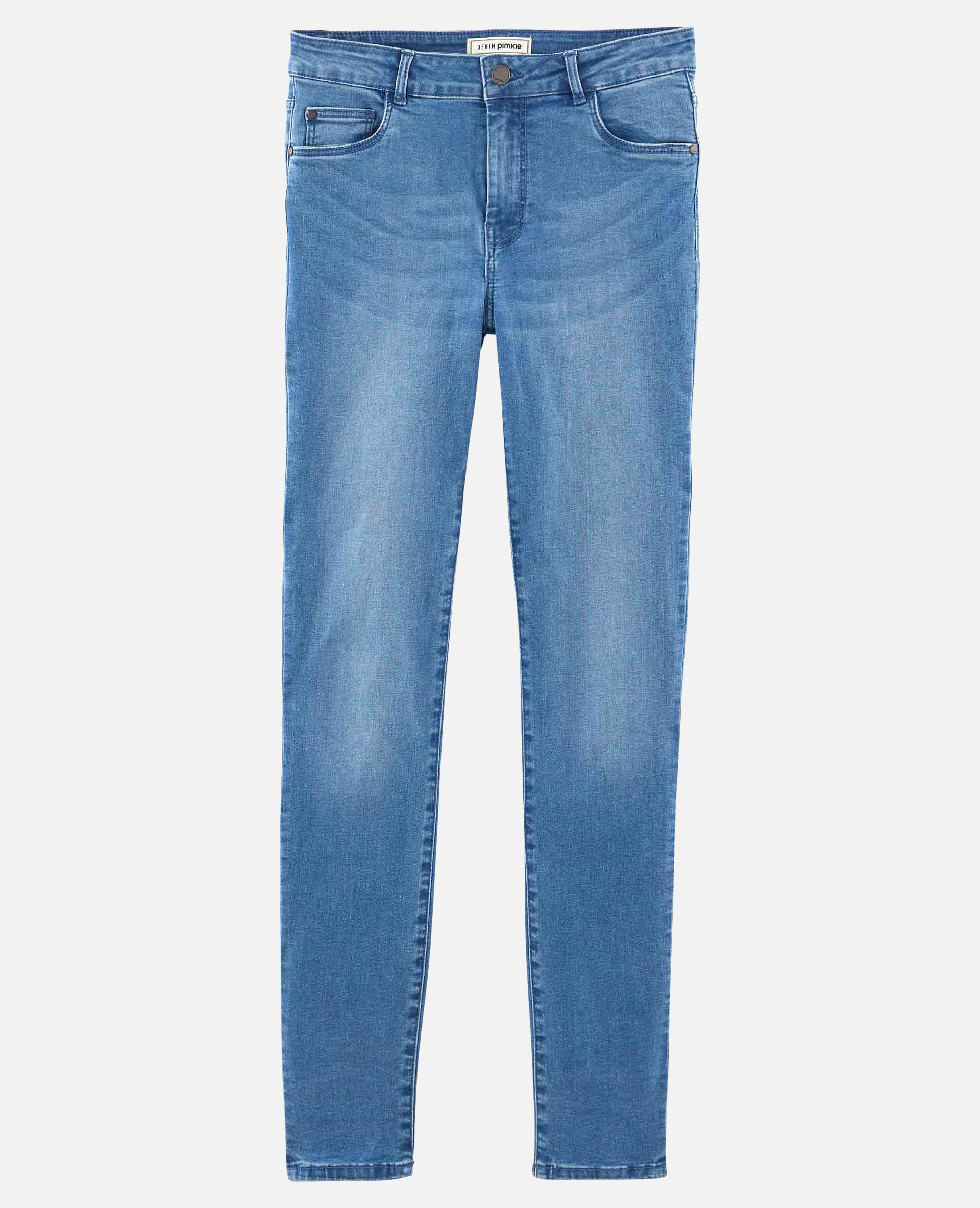Jean skinny mid waist bleu - Pimkie