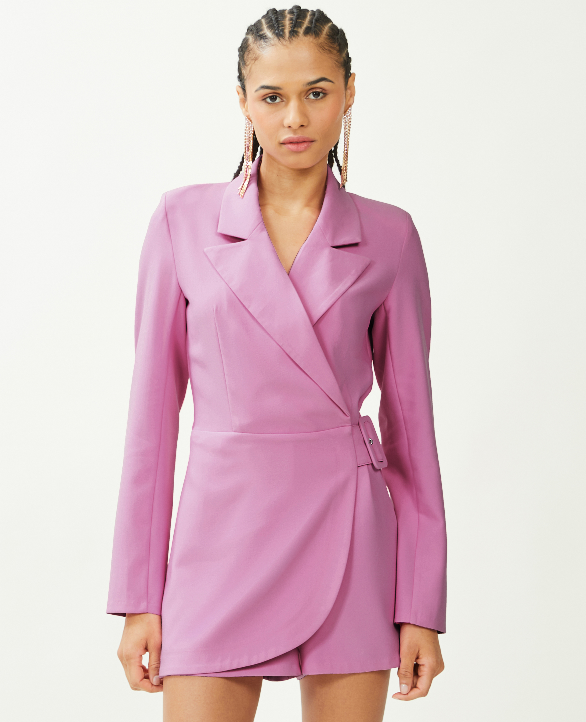 Combishort blazer rose - Pimkie
