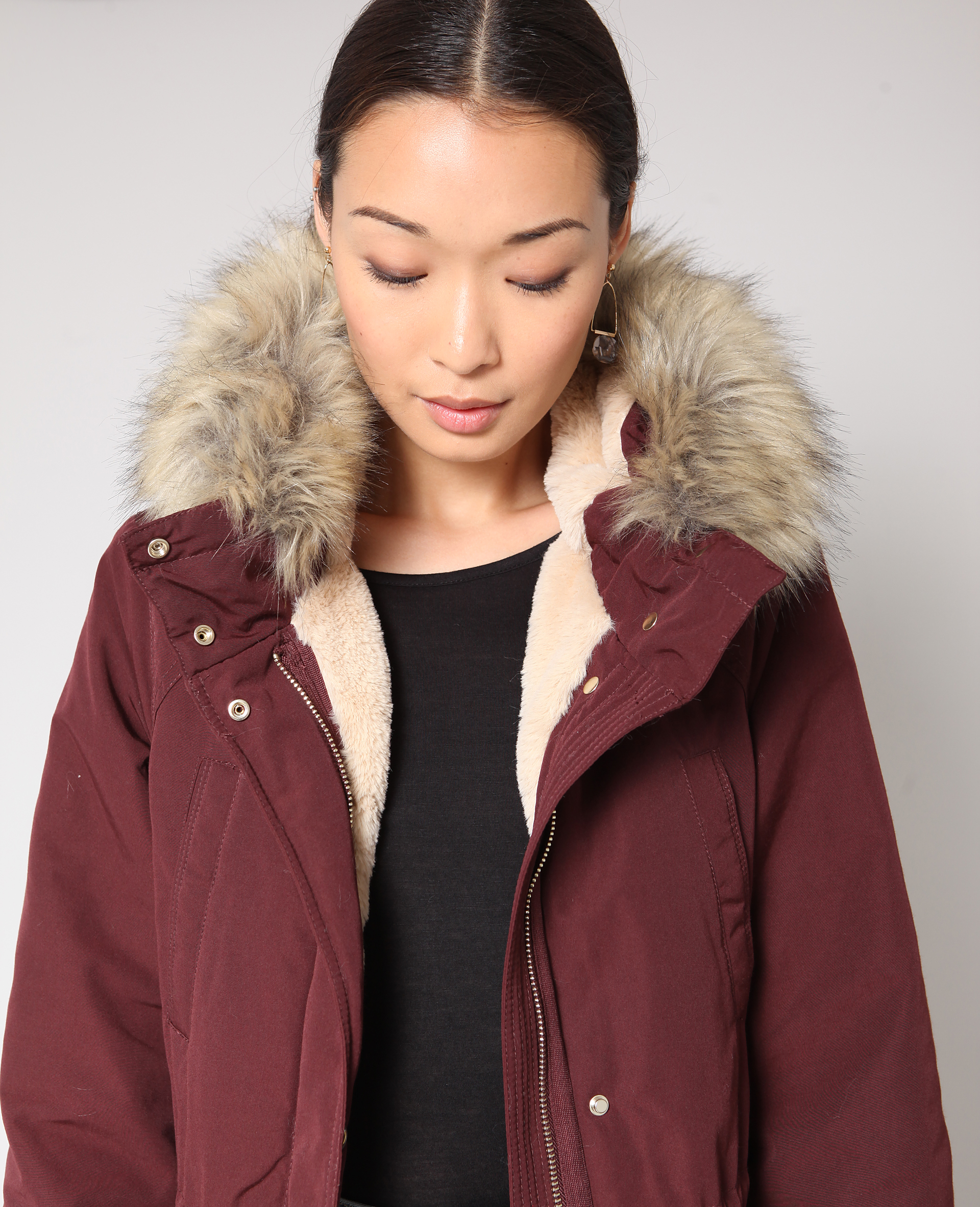 manteau parka femme pimkie