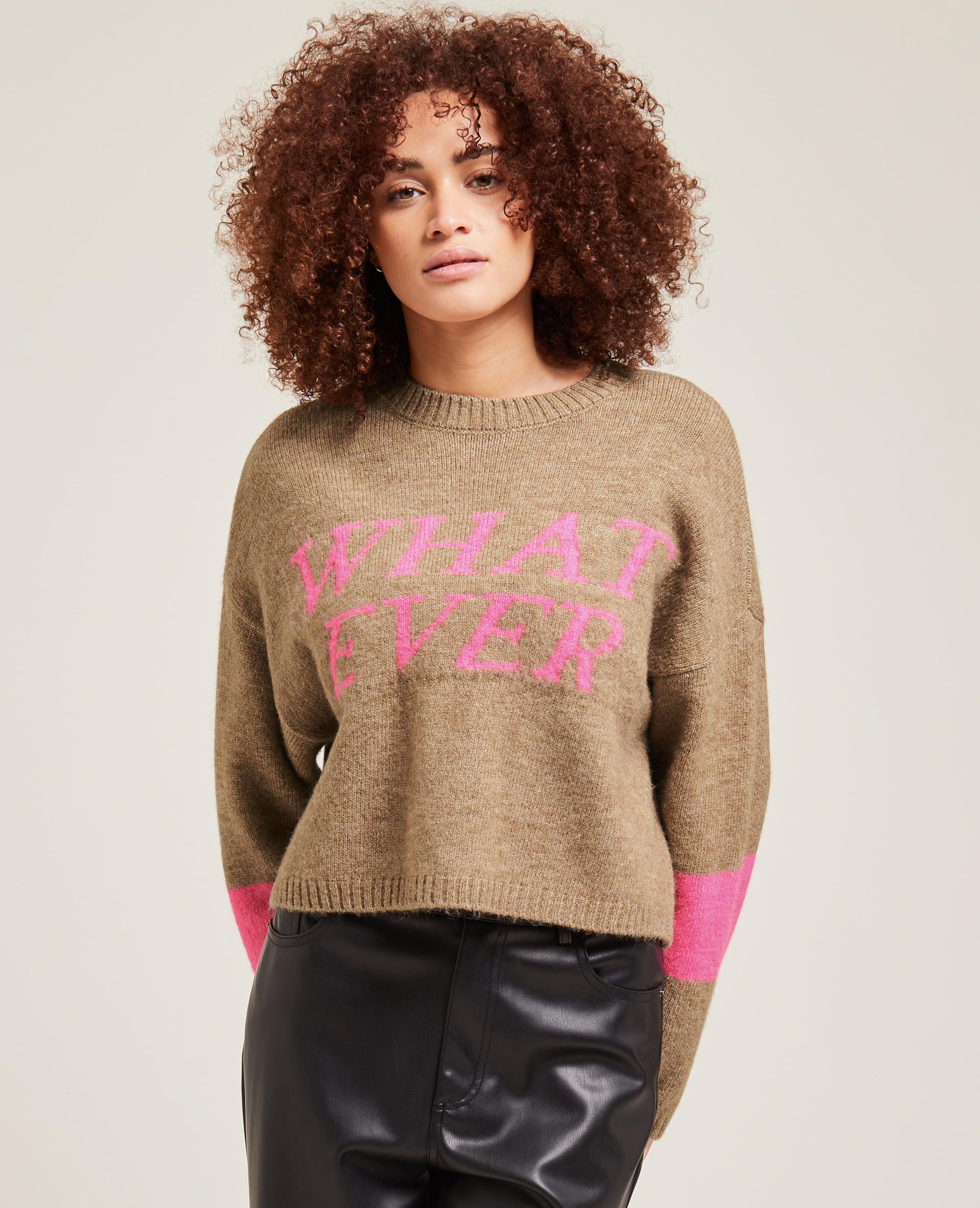 Pull court avec message camel - Pimkie