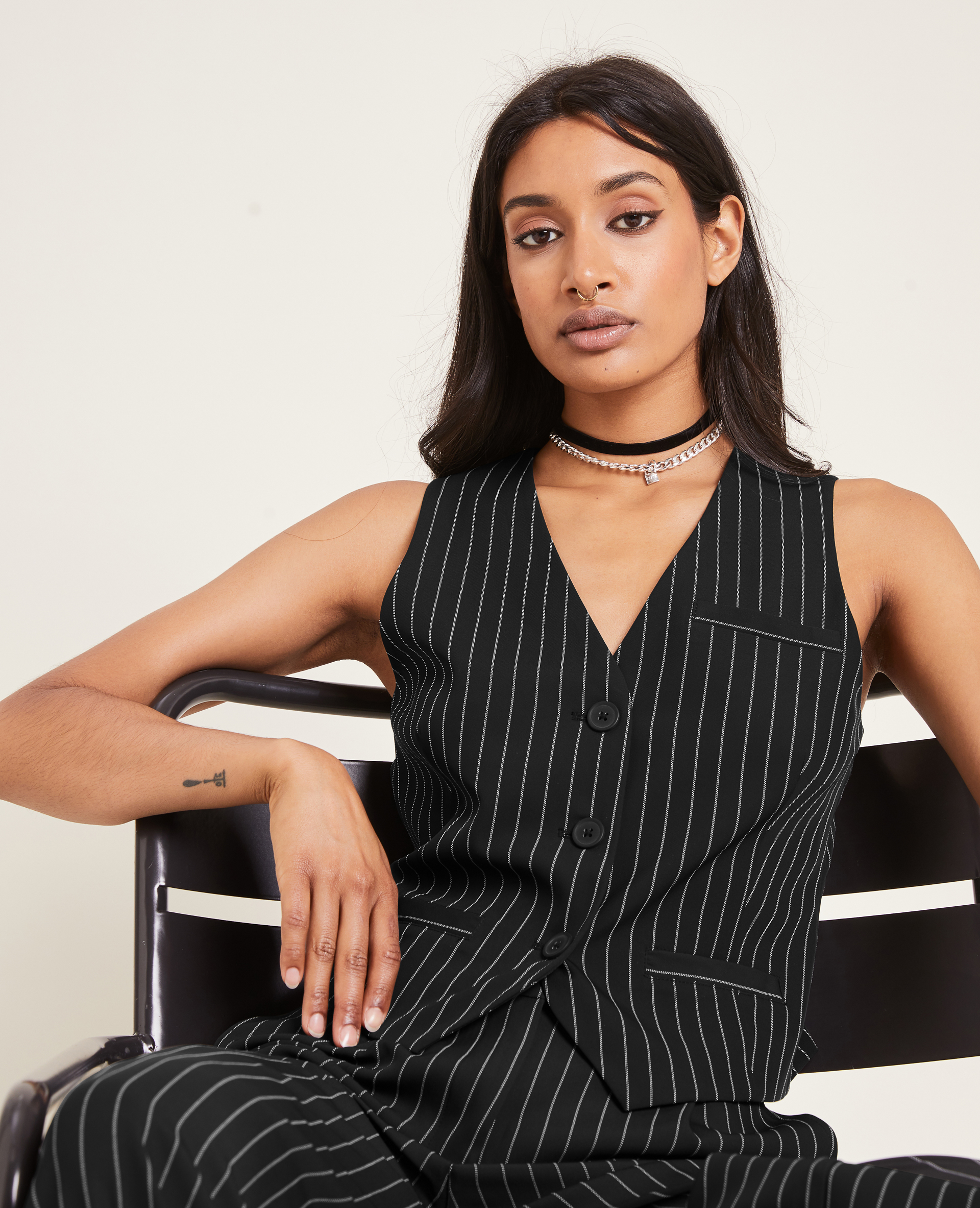 Gilet sans manches noir - Pimkie