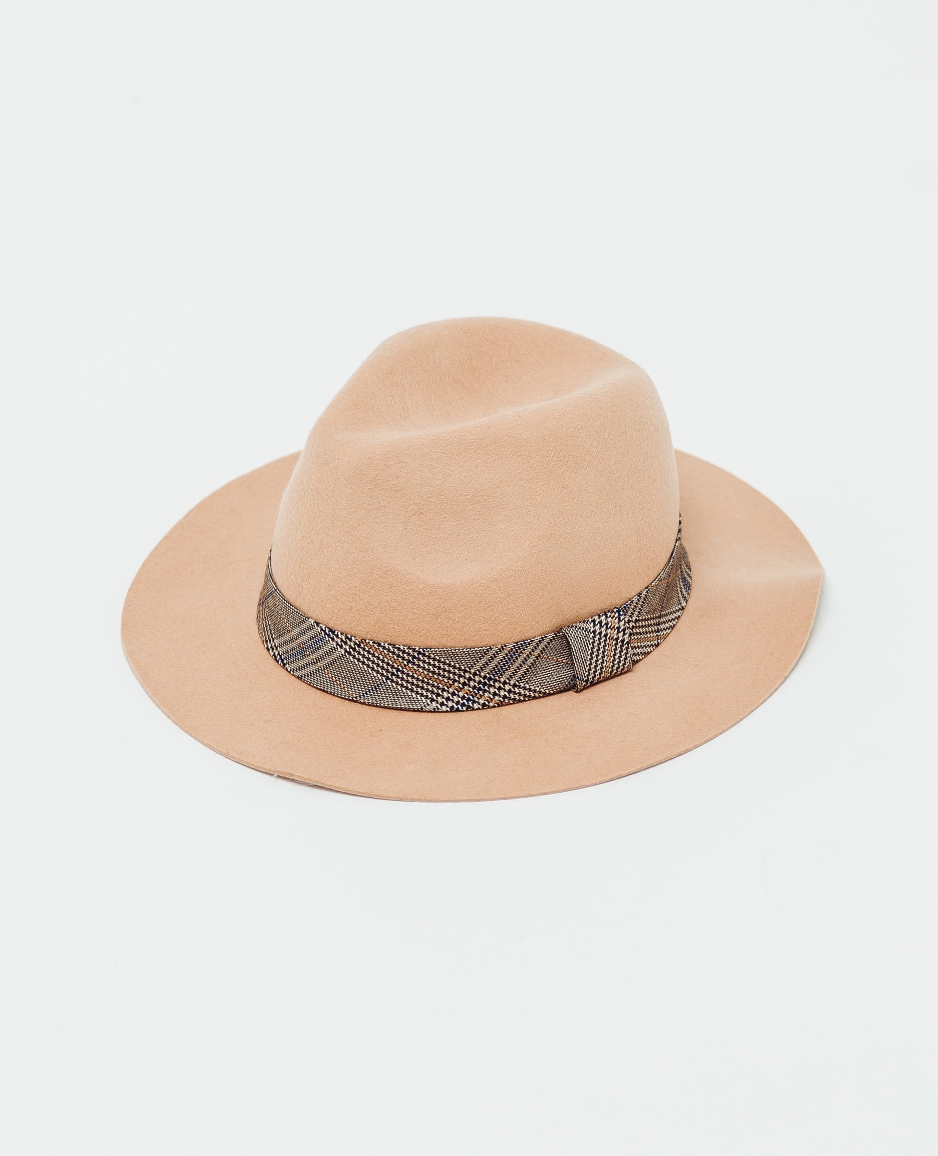 Chapeau en feutrine camel - Pimkie