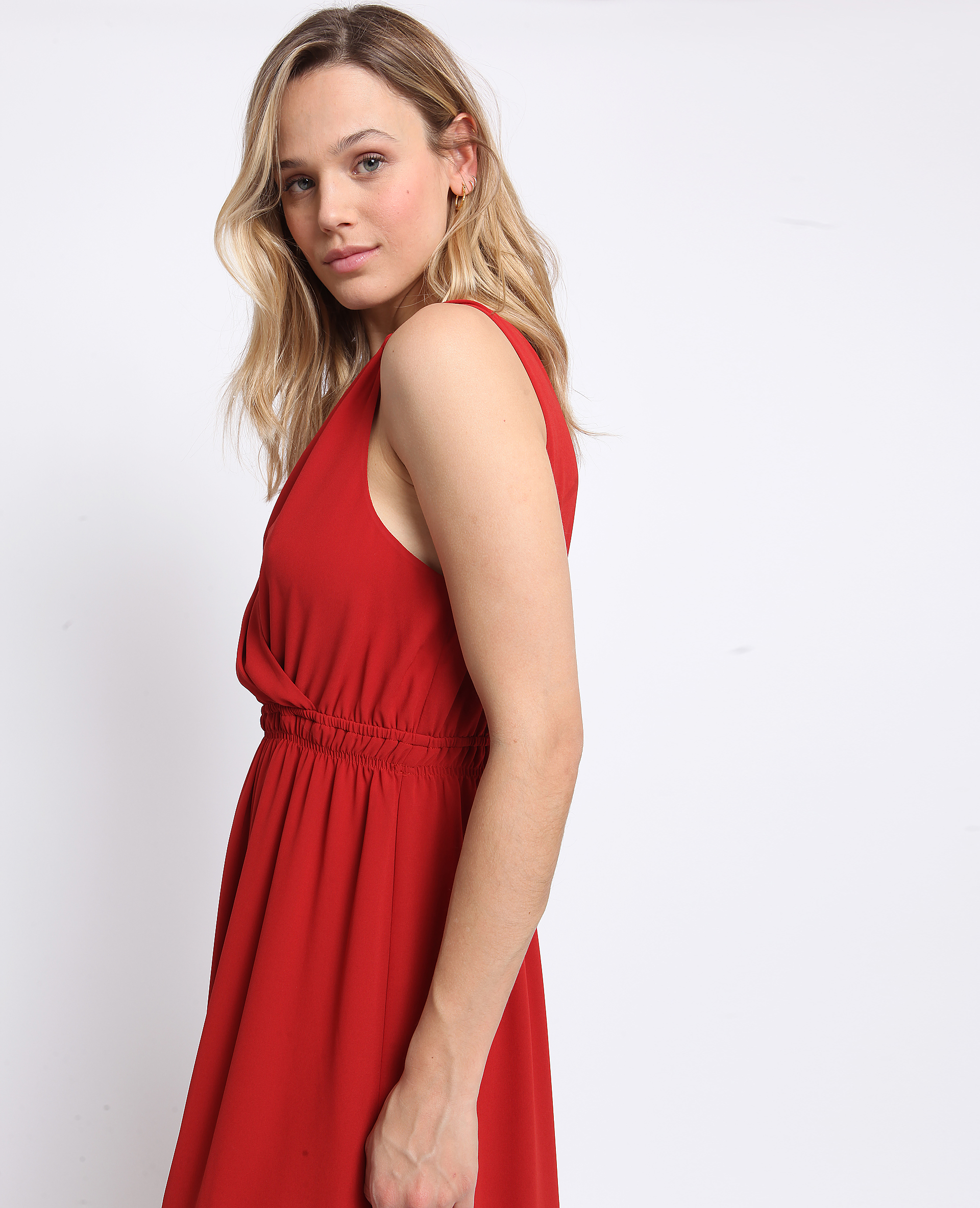 robe rouge empire