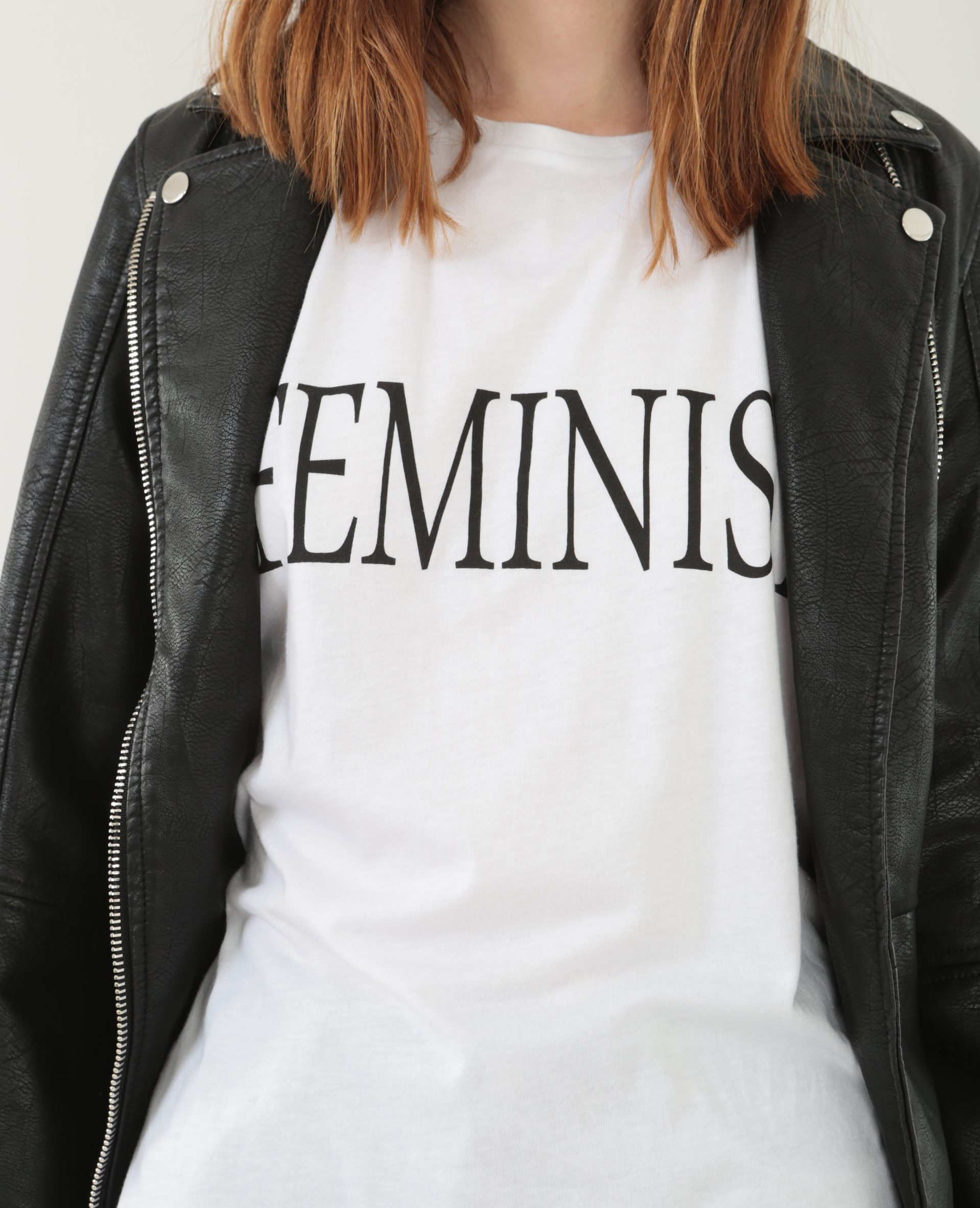 T-shirt "Feminist" collection limitée blanc - Pimkie