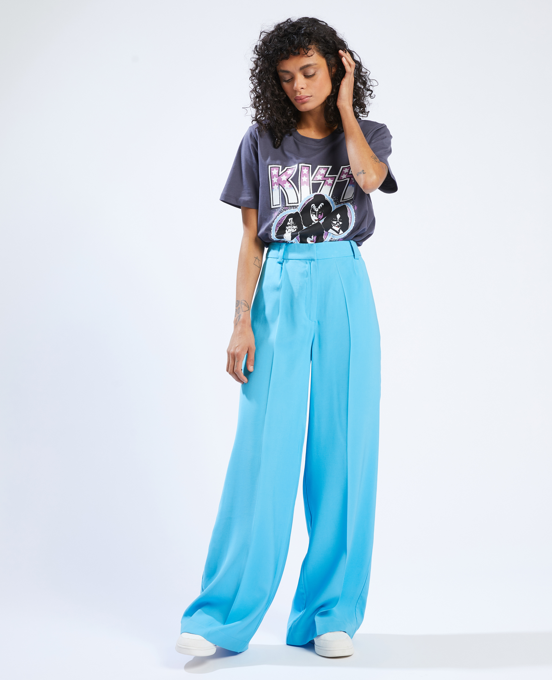 Pantalon large pimkie clearance