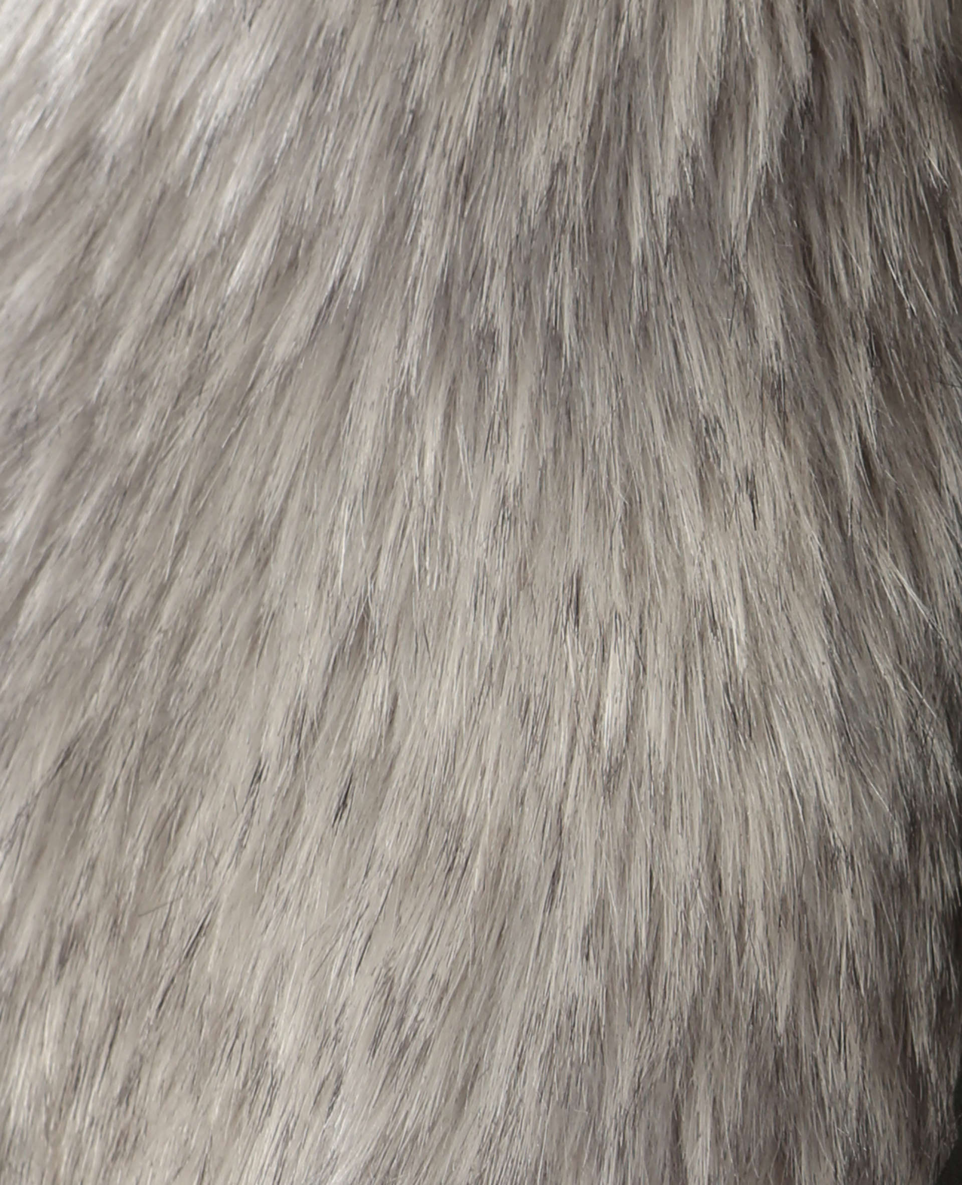 Gilet sans manches en fausse fourrure gris anthracite - Pimkie