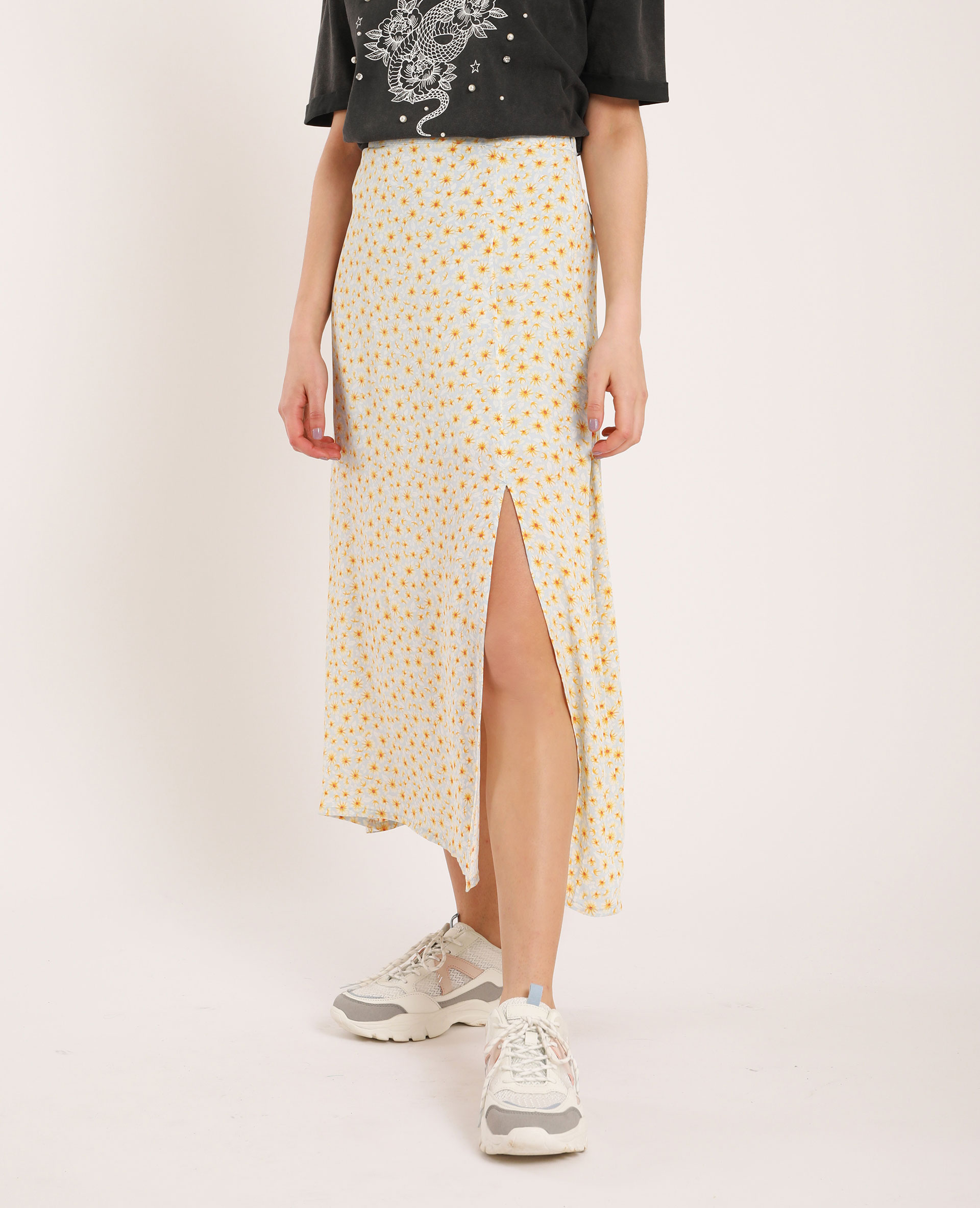 Jupe fleurie outlet pimkie