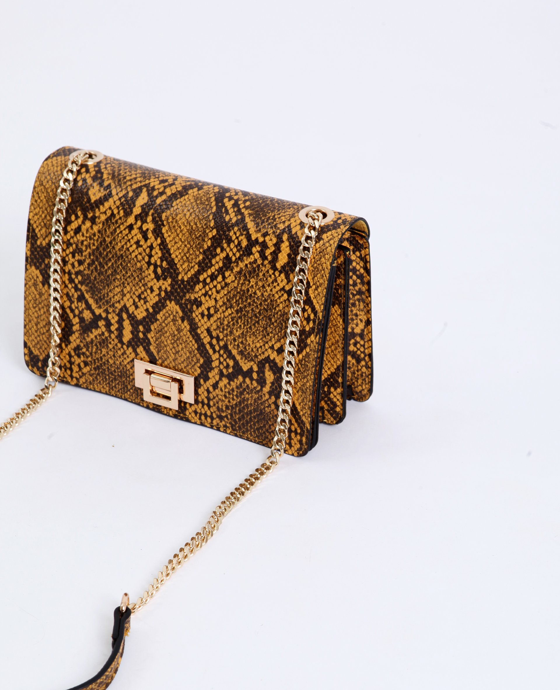 Sac 2025 python jaune