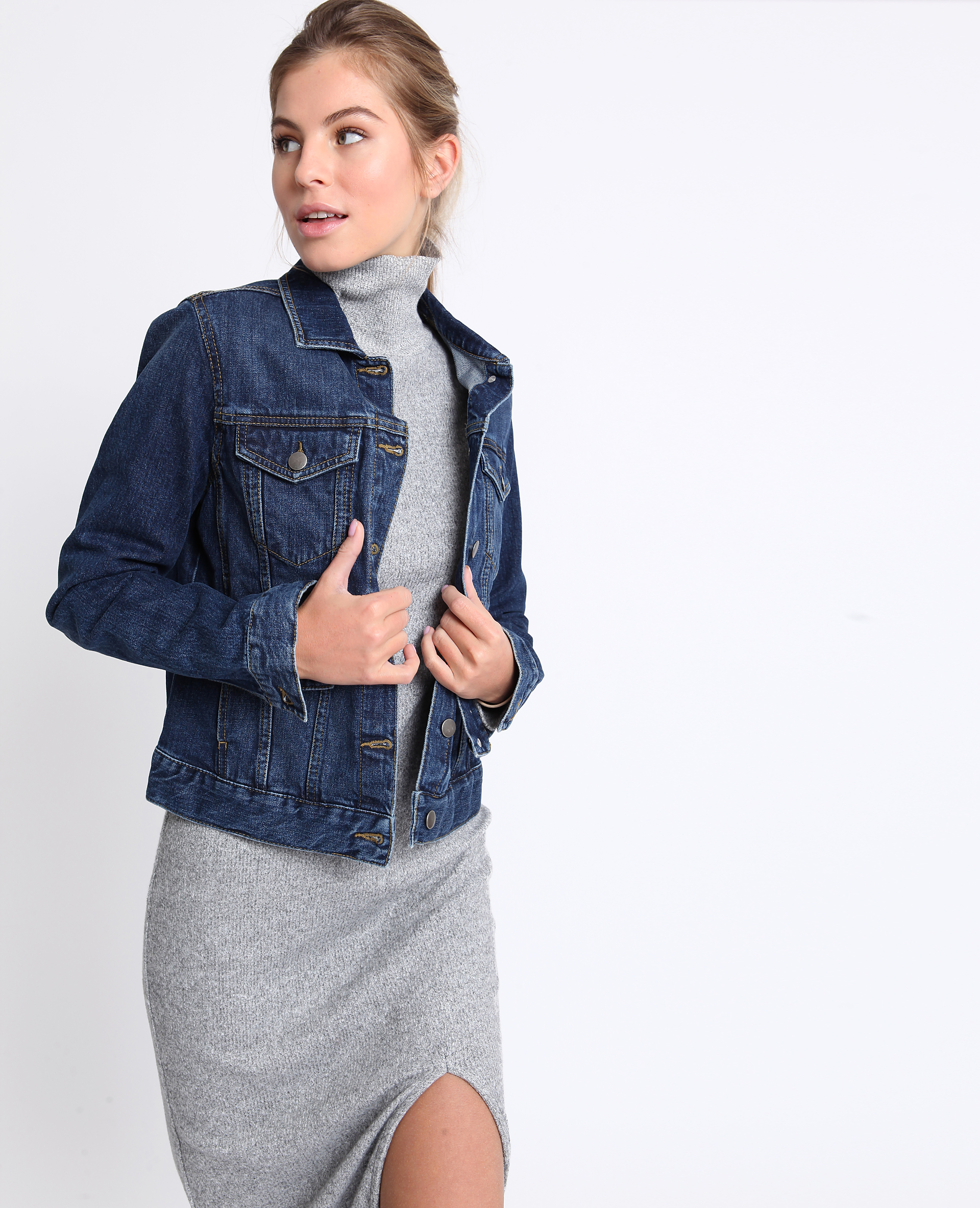 Veste jean sales femme pimkie