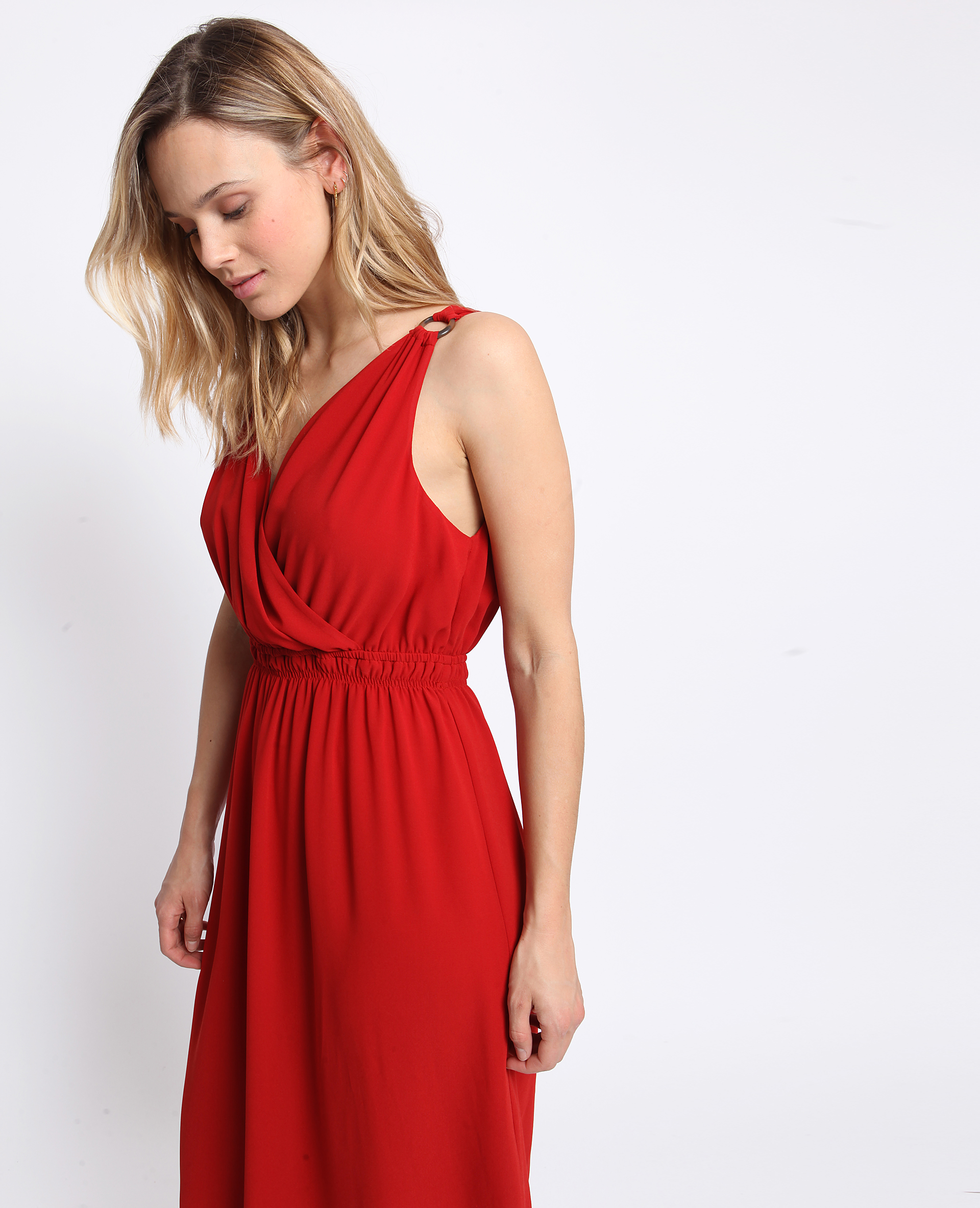 Robe longue empire