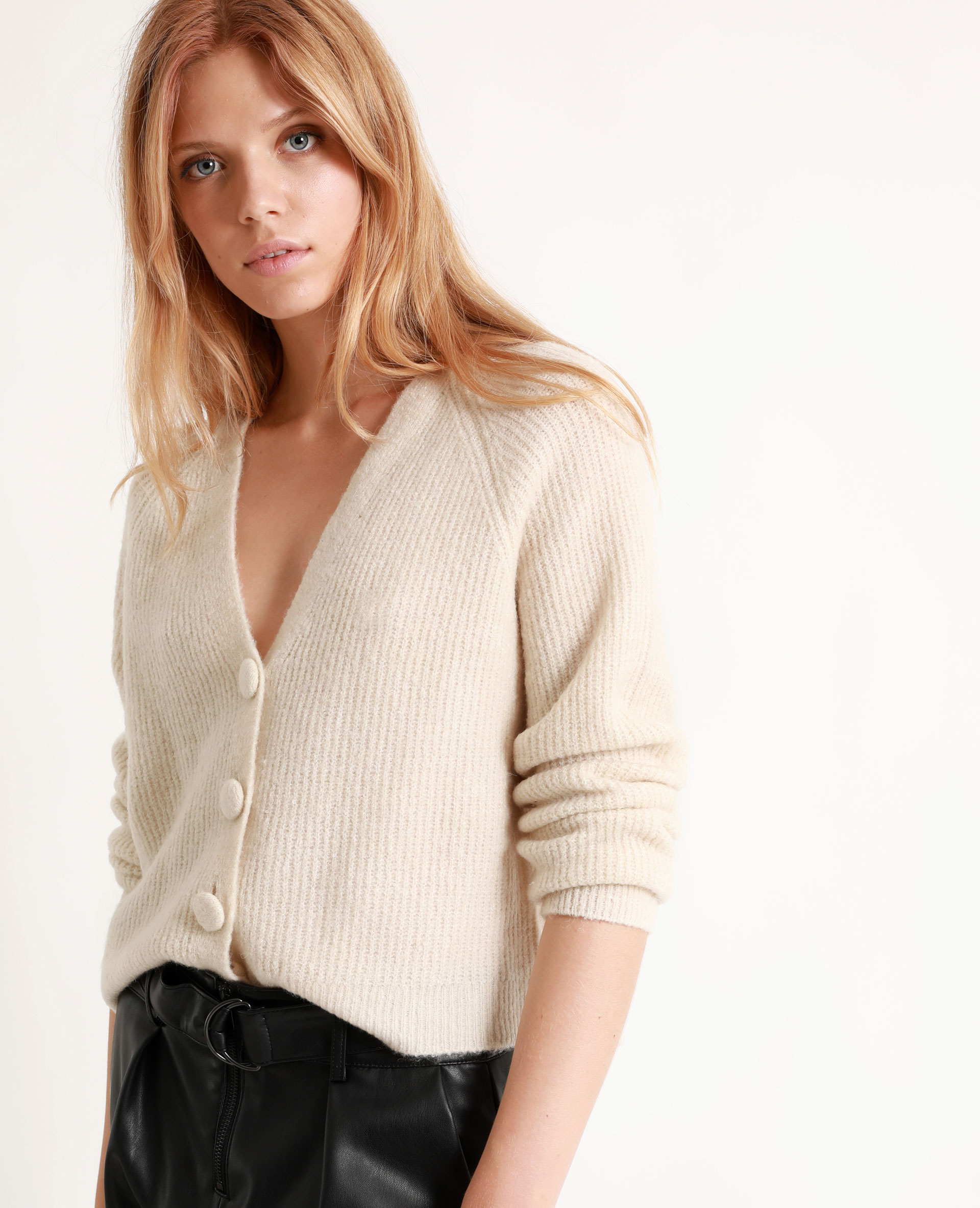 gilet beige pour femme