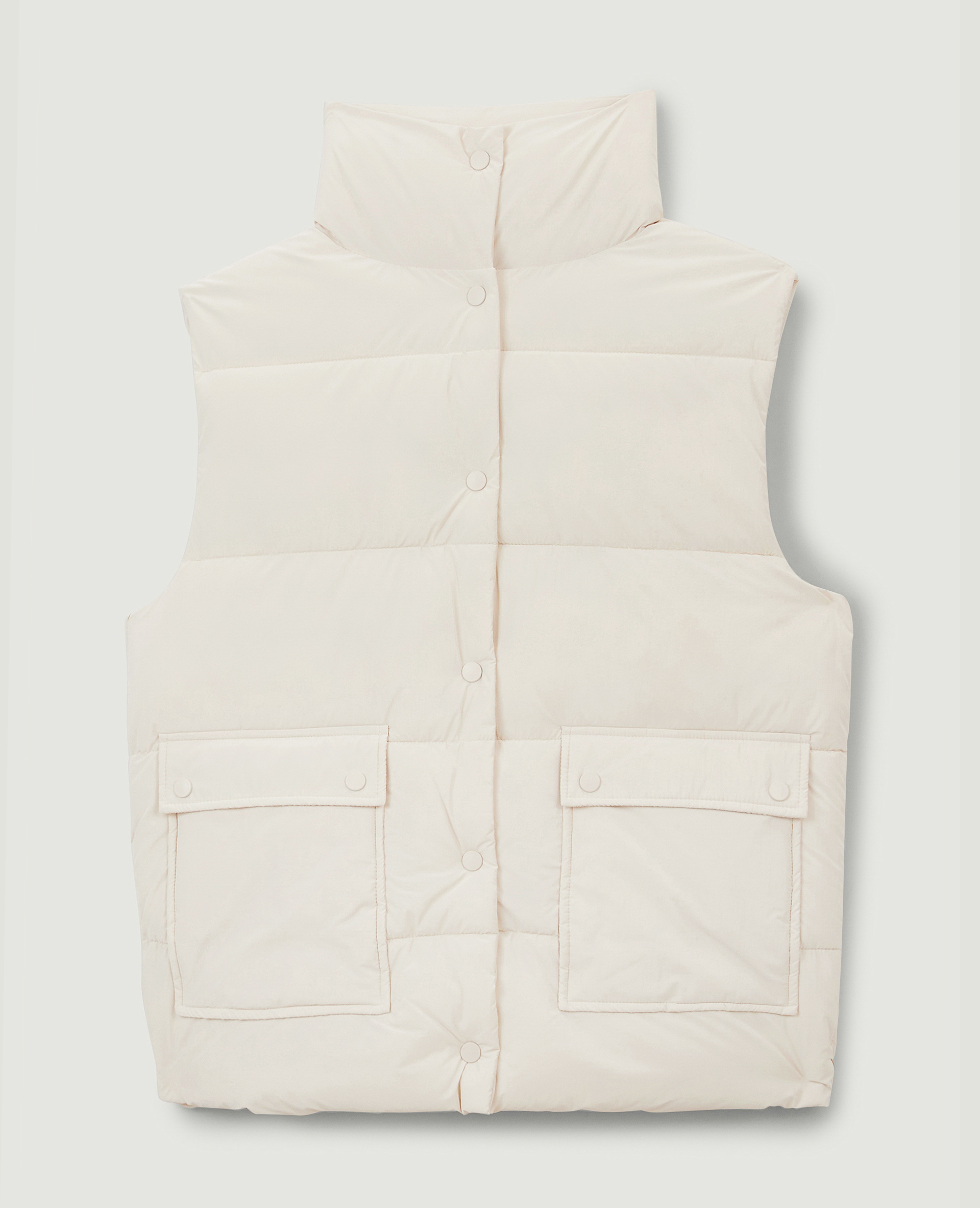Doudoune sans manches beige - Pimkie