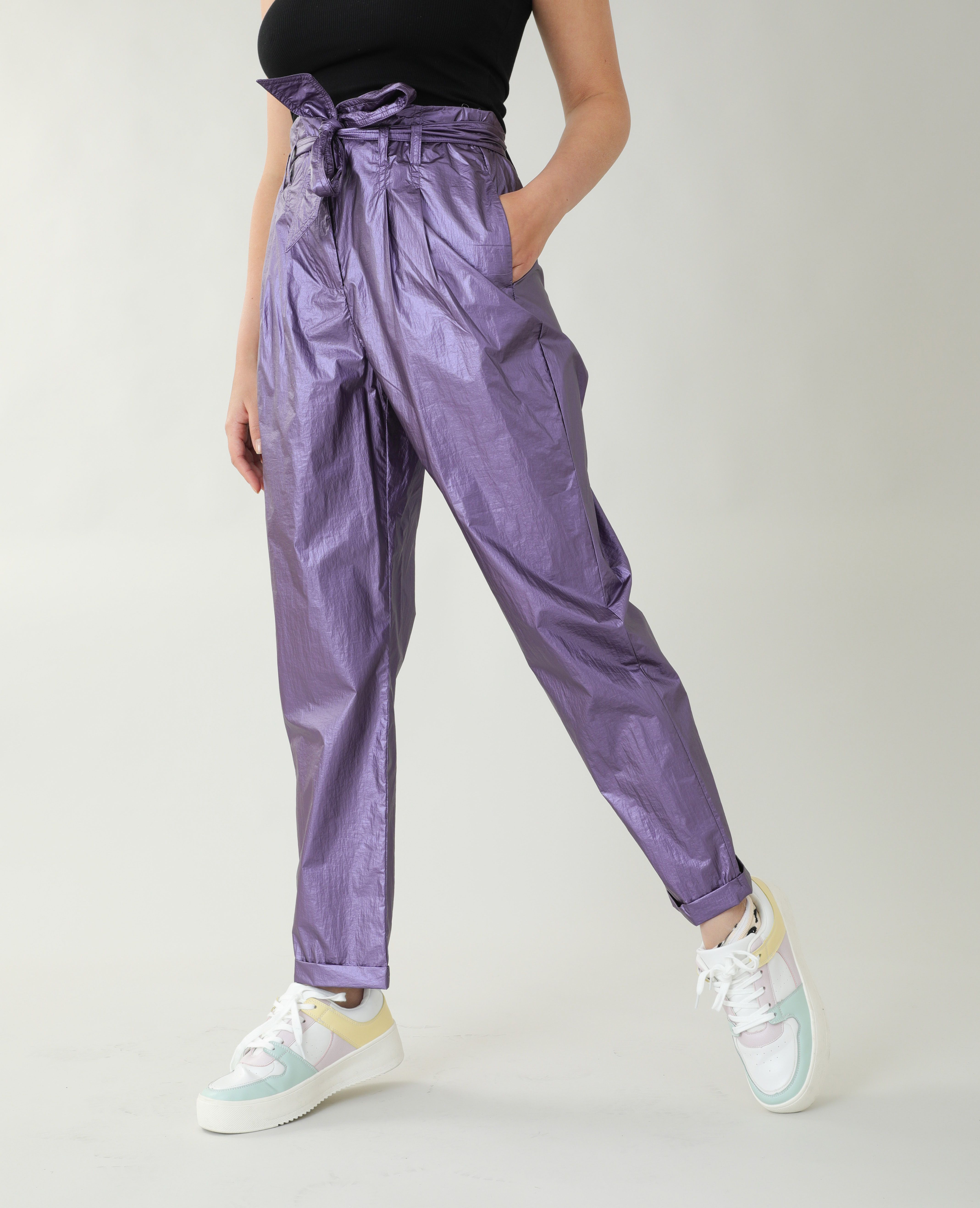 Pantalon irisé lilas - Pimkie