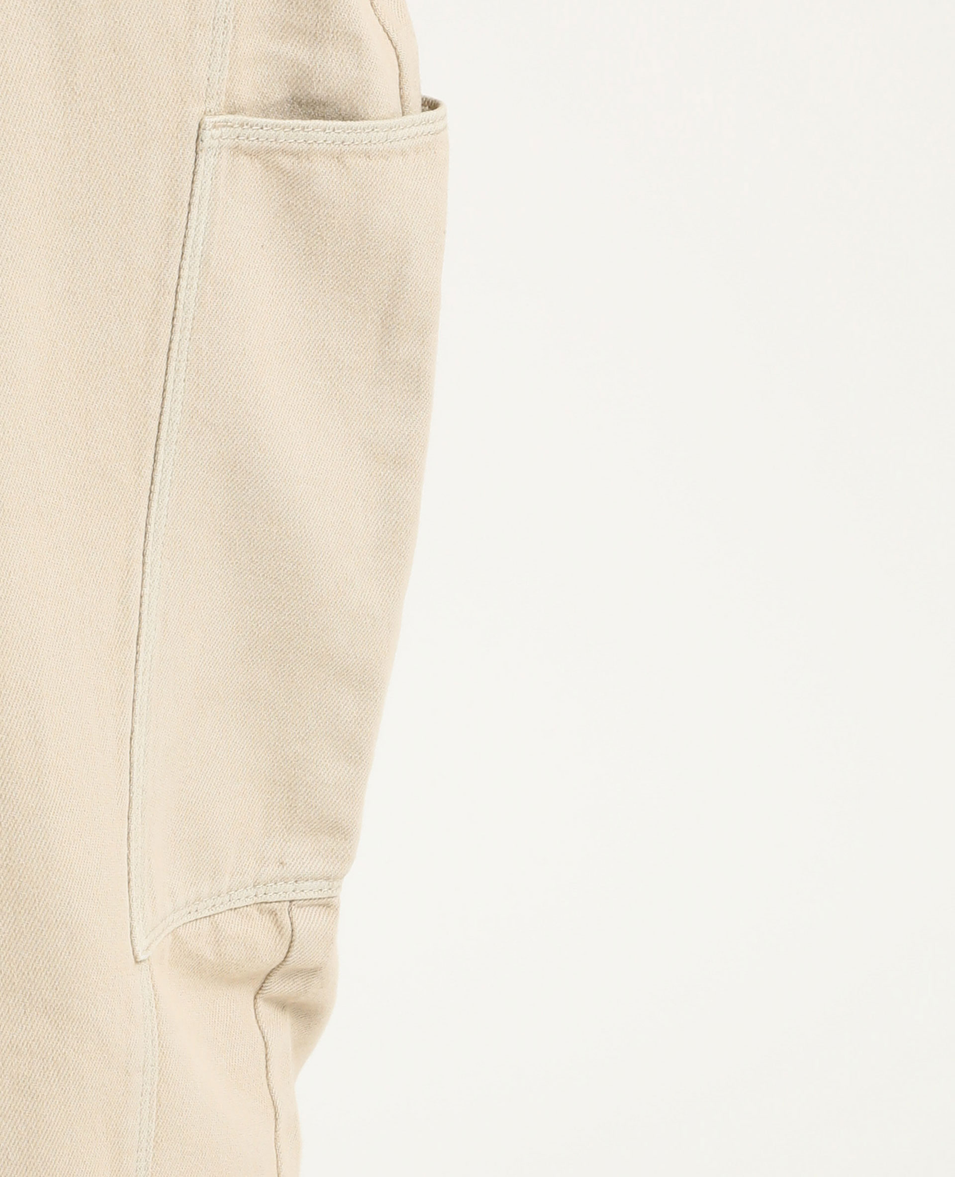 Pantalon slouchy en jean écru - Pimkie