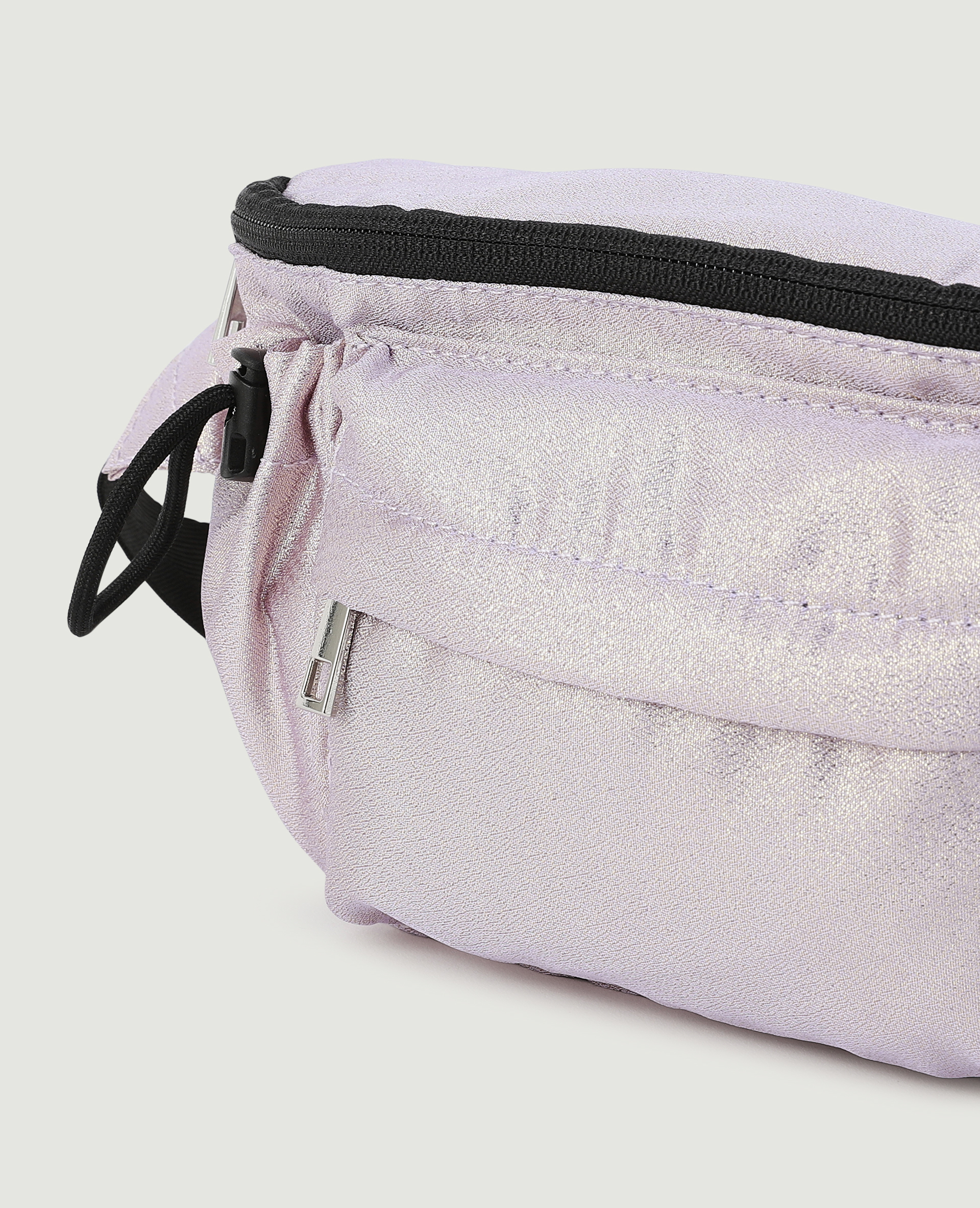 Sac banane multipoche métallisé lilas - Pimkie