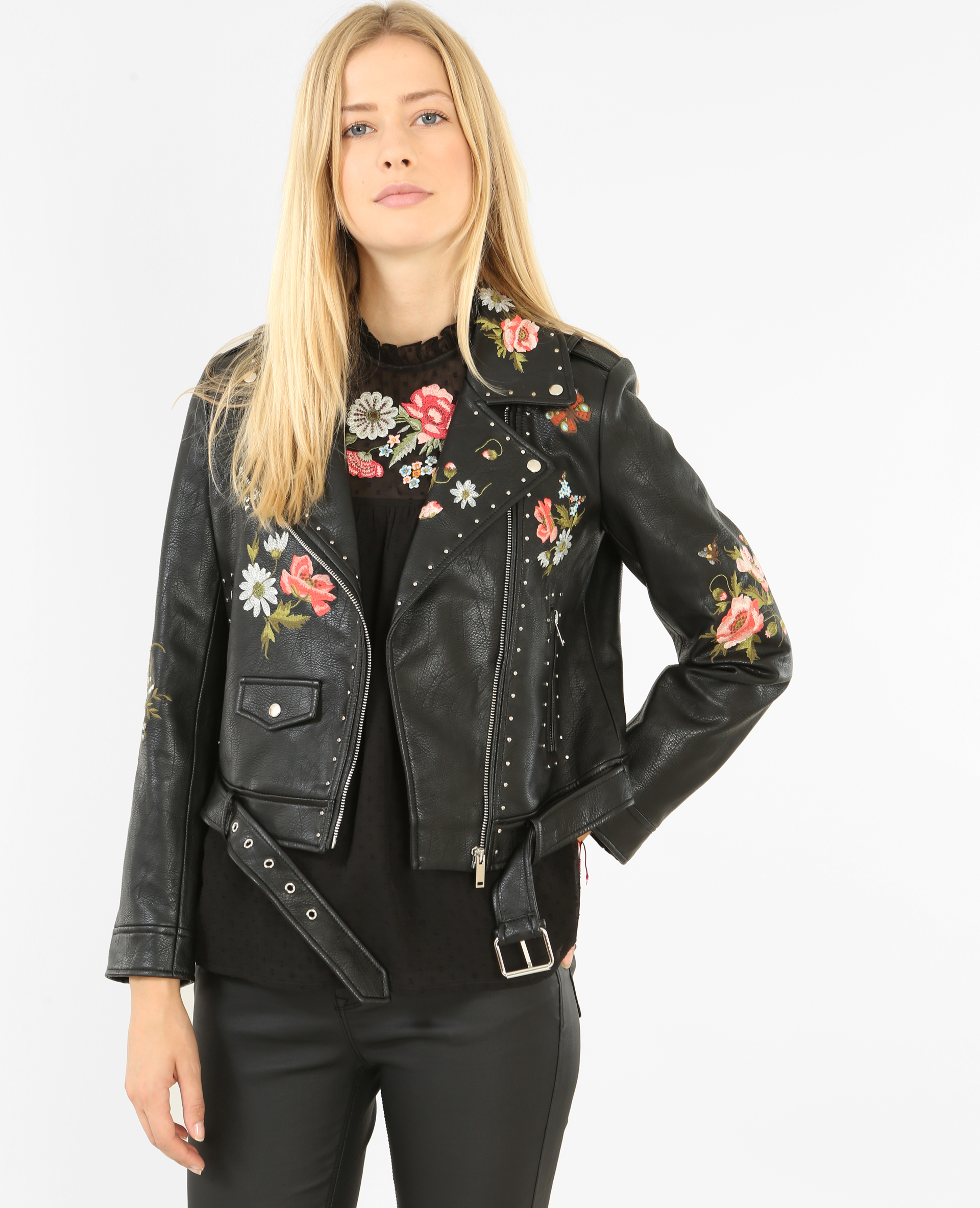 Veste en cuire 2025 pimkie