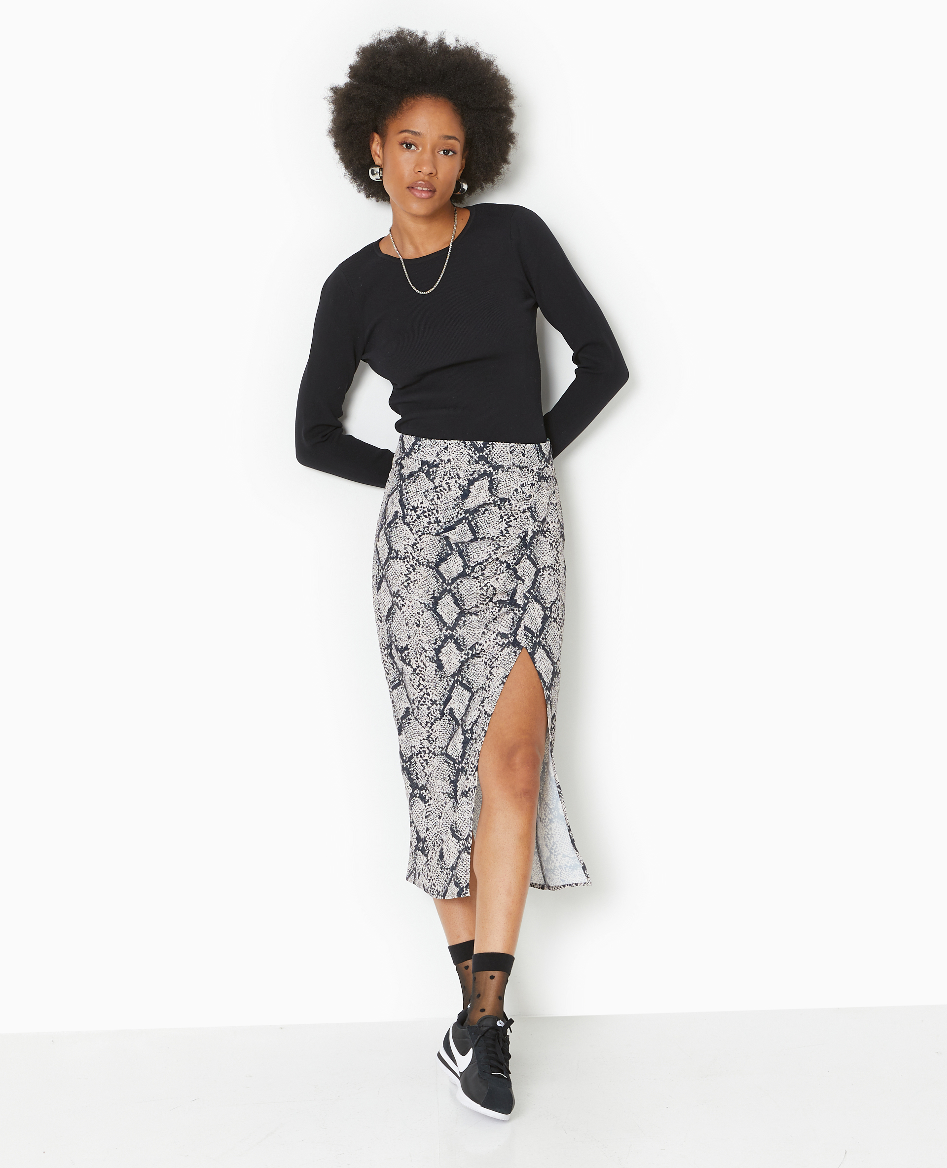 Jupe longue python outlet
