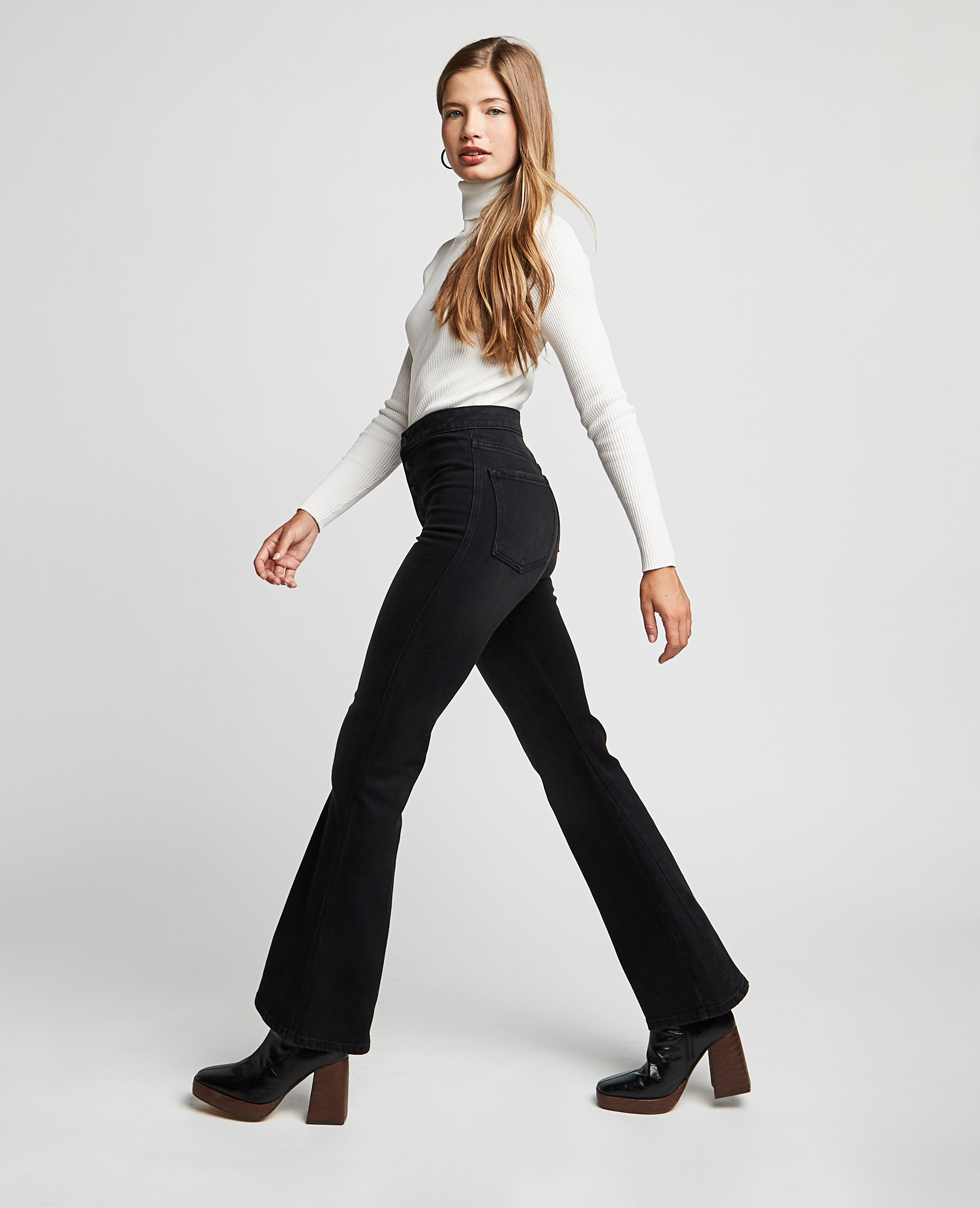 Jean evase outlet