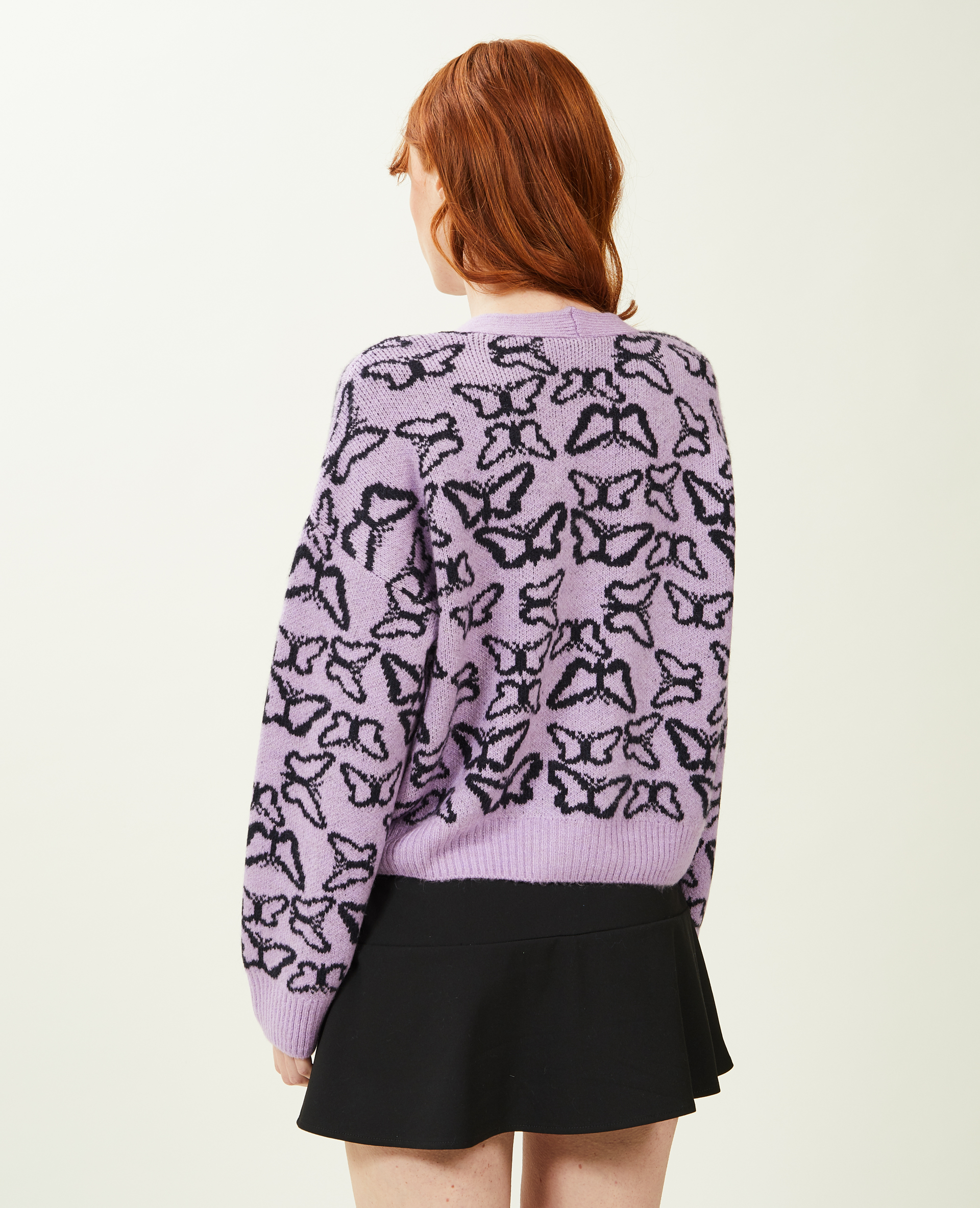 Gilet maille violet - Pimkie