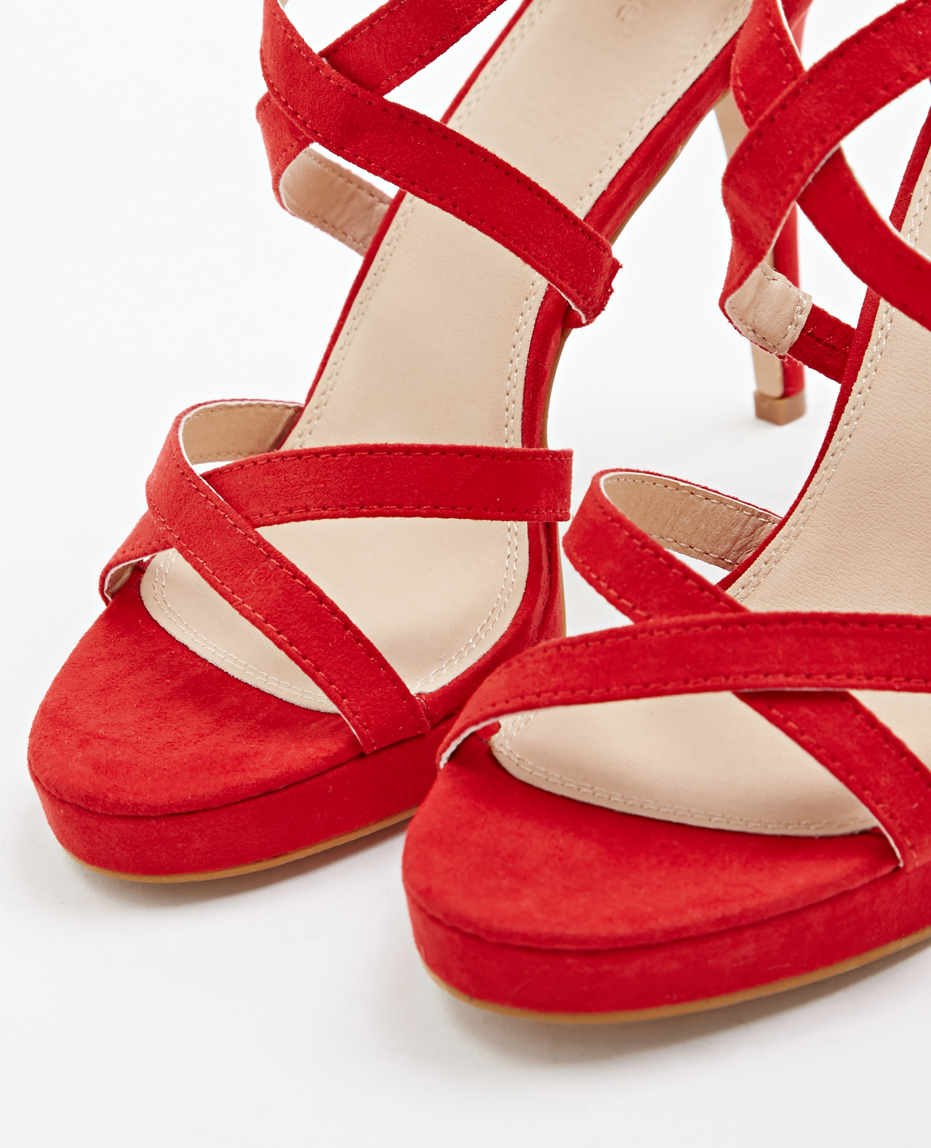 bottines talons aiguilles rouge