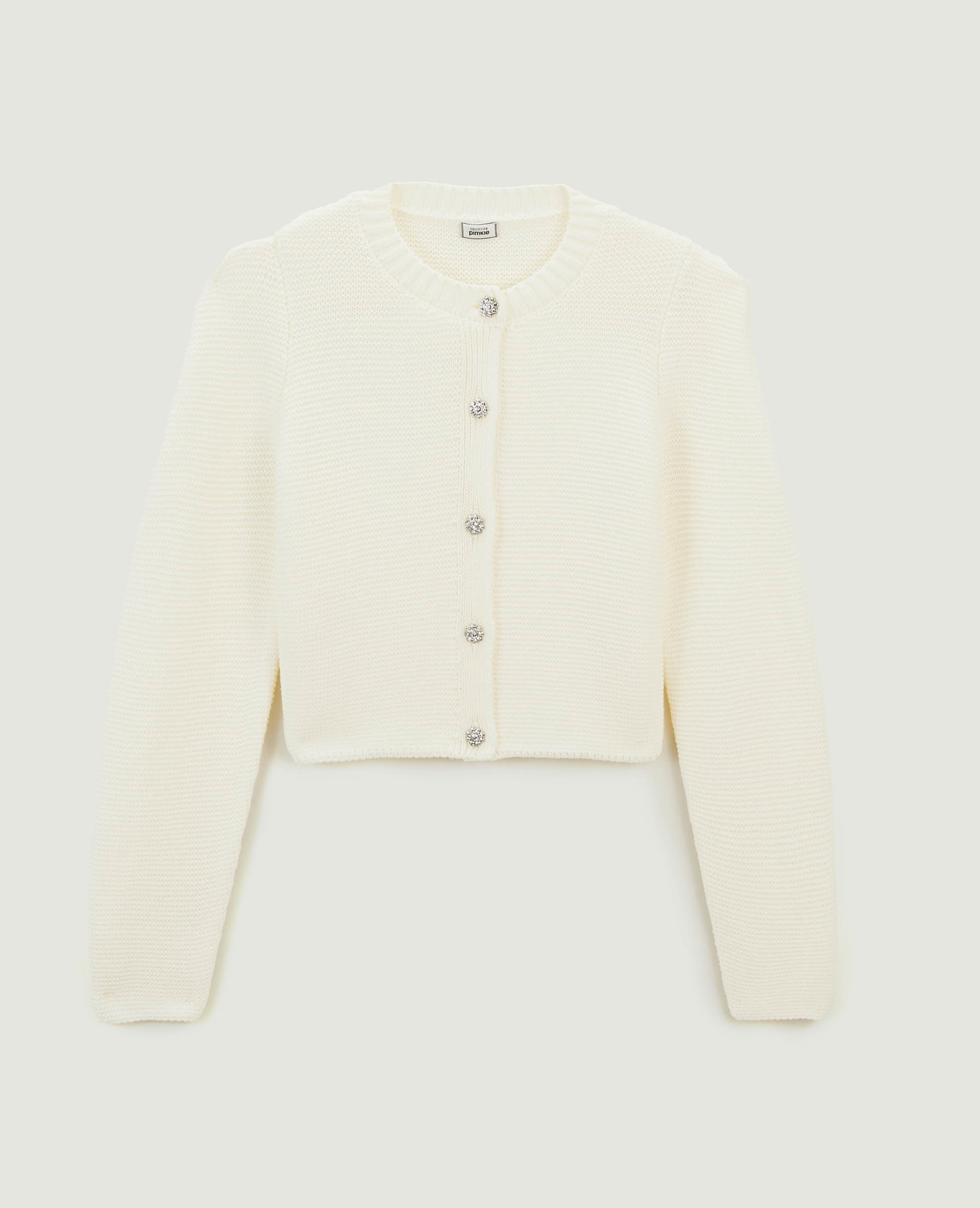 gilet blanc bouton