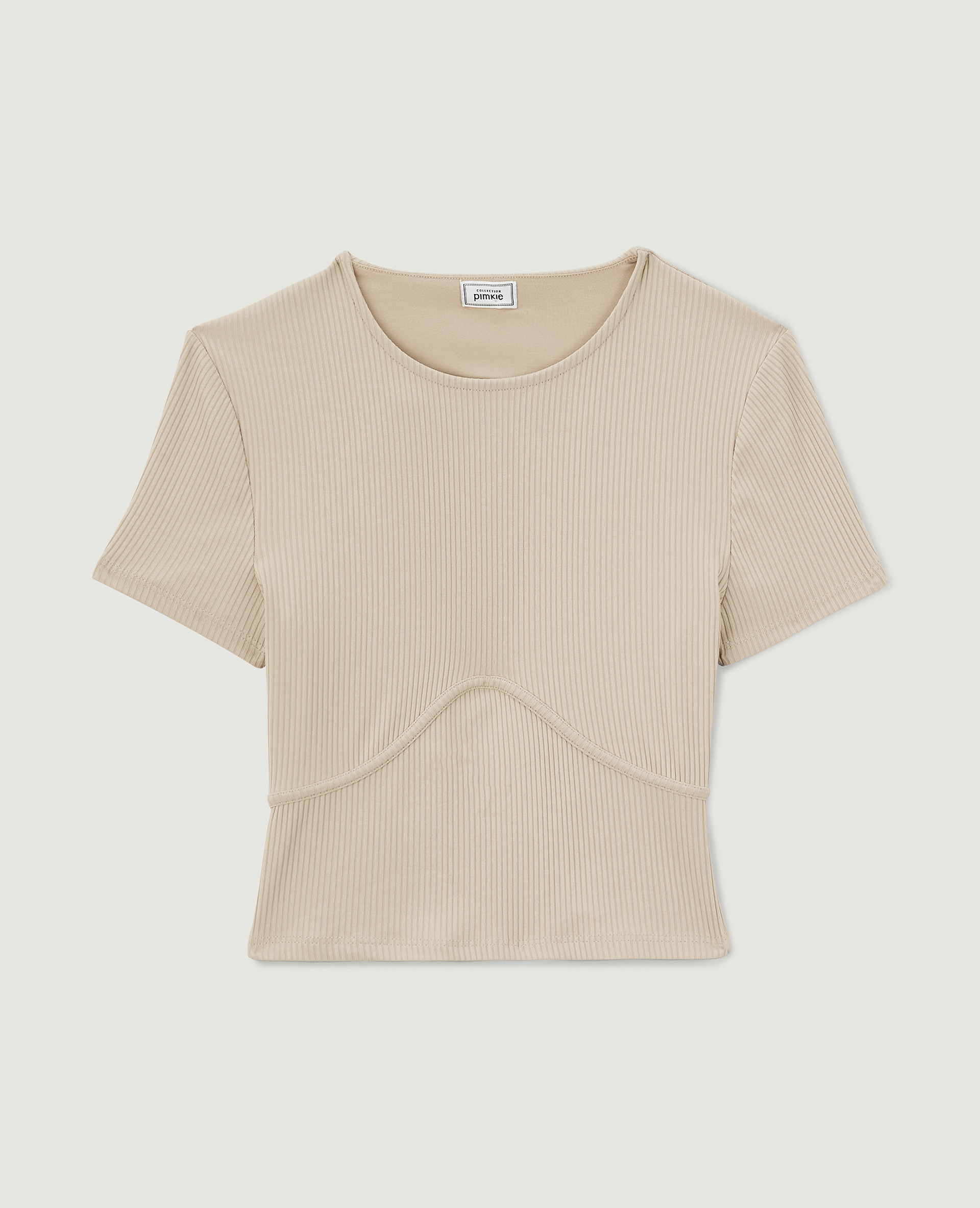 Top dos-nu avec liens croisés blanc - Pimkie