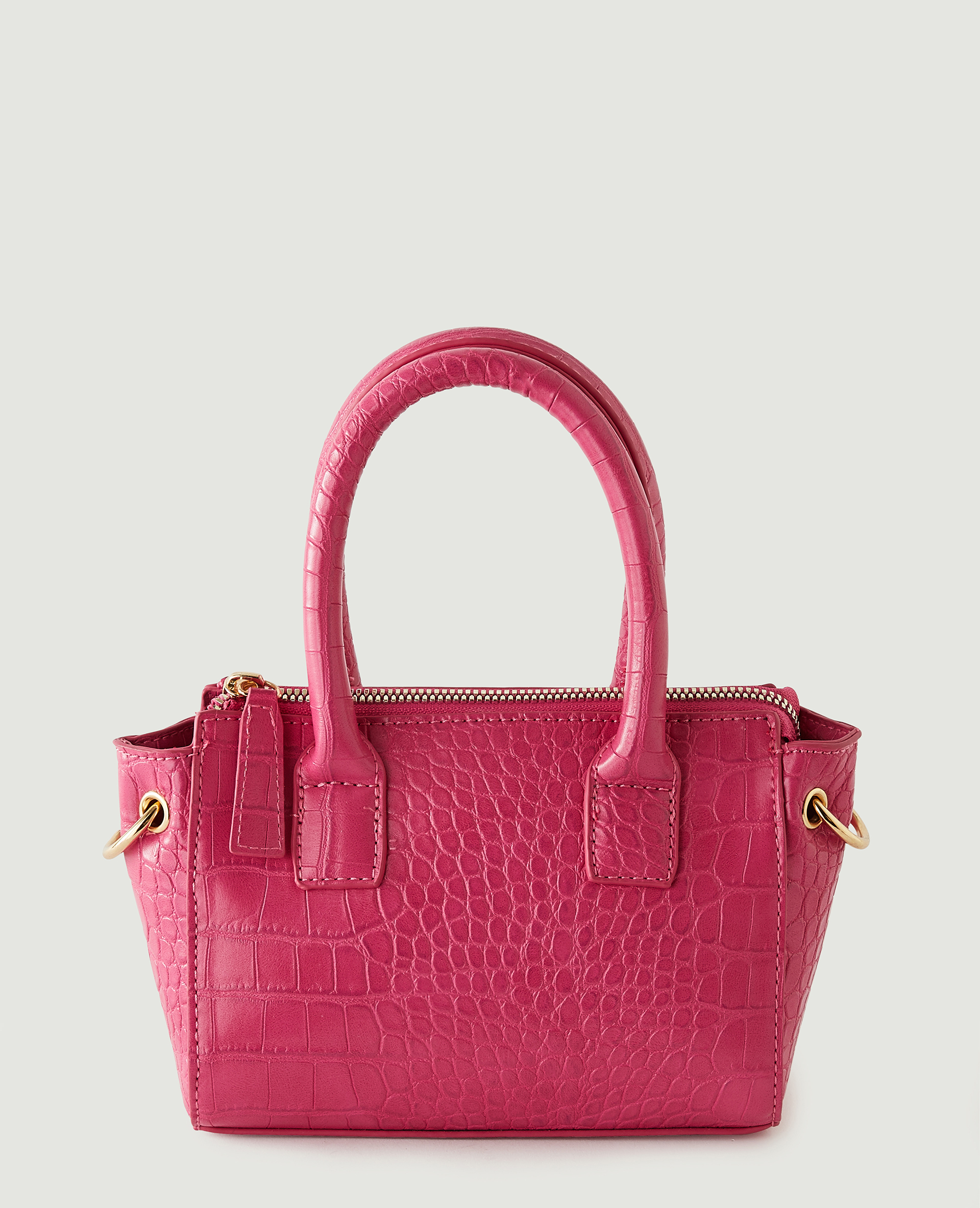 Sac rose croco clearance