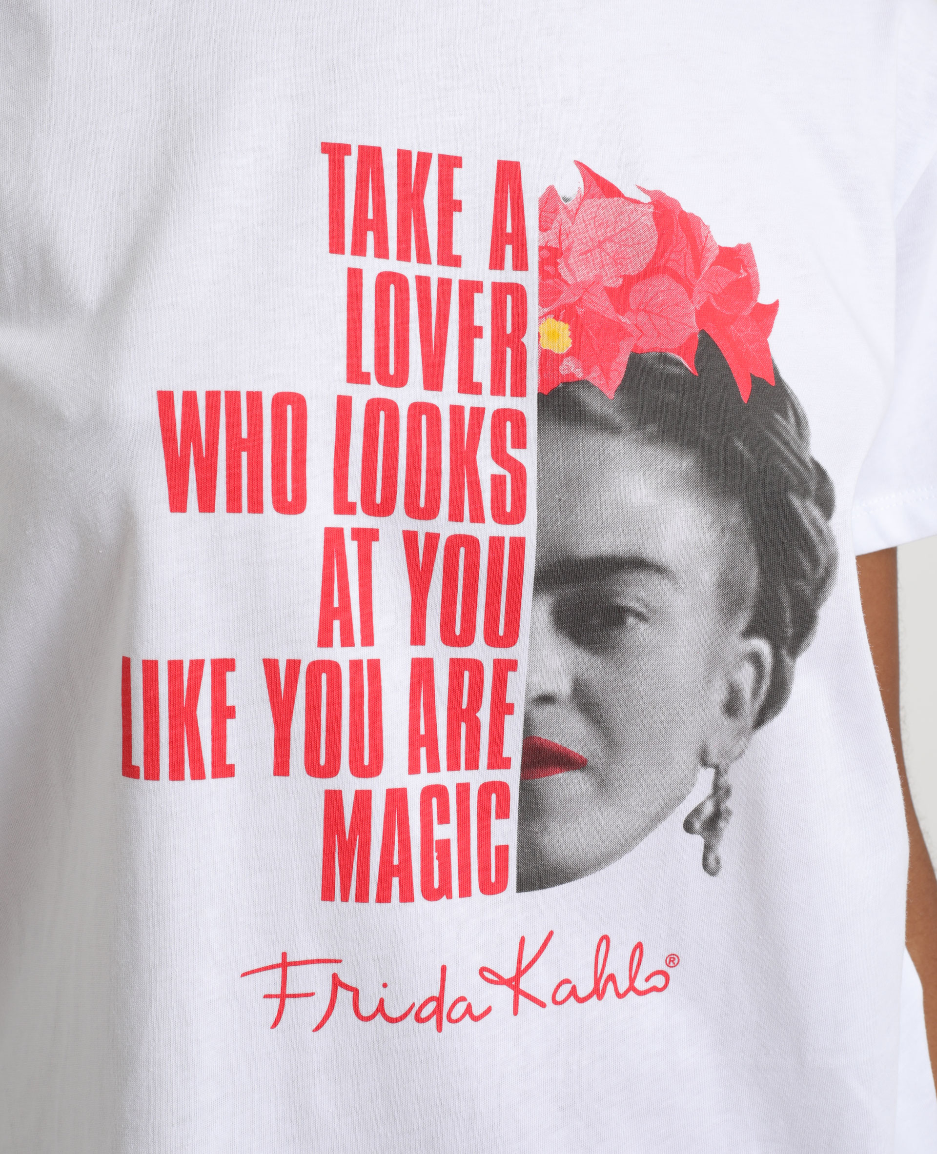 T shirt frida kahlo stradivarius top