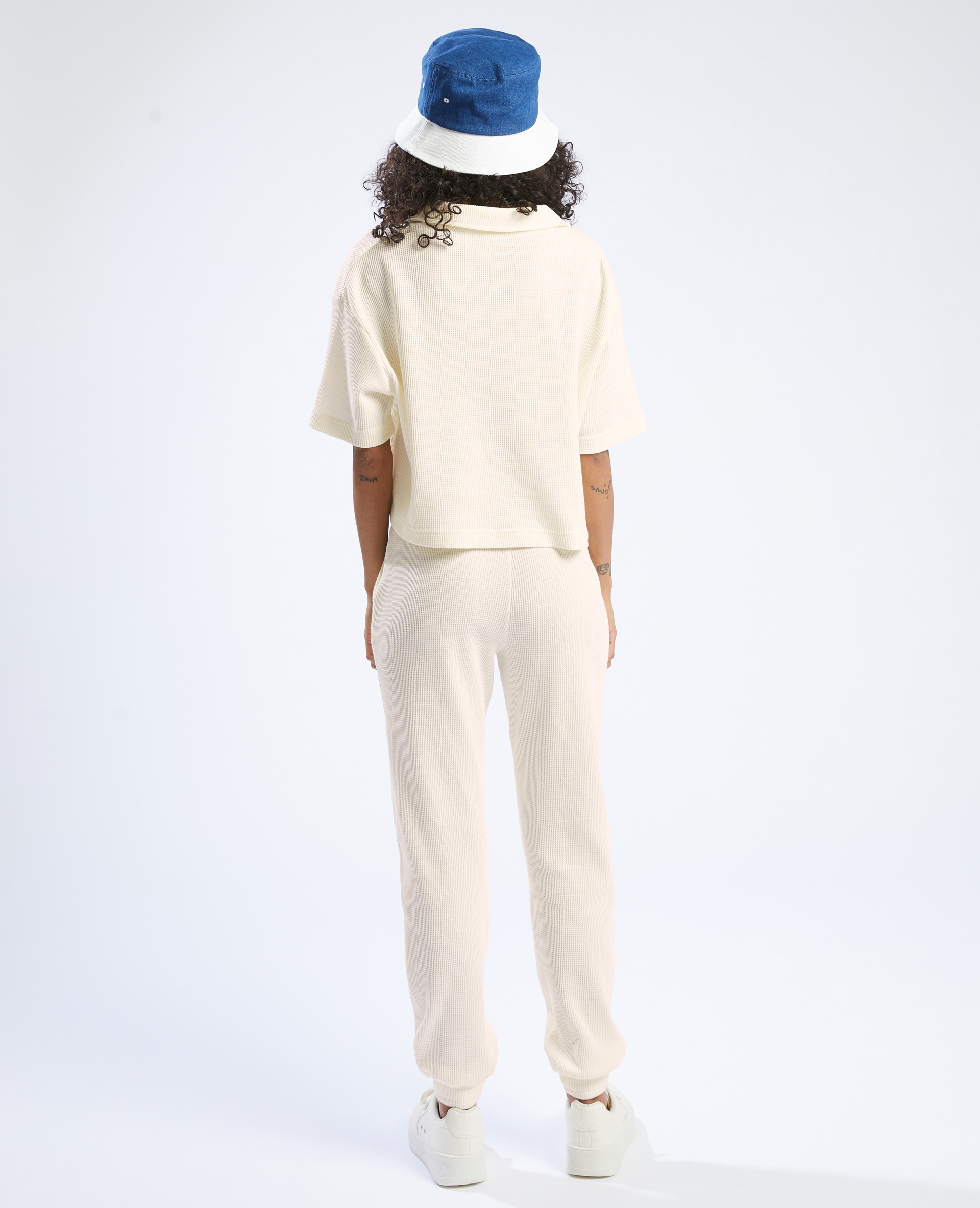 Polo oversize cropped blanc - Pimkie