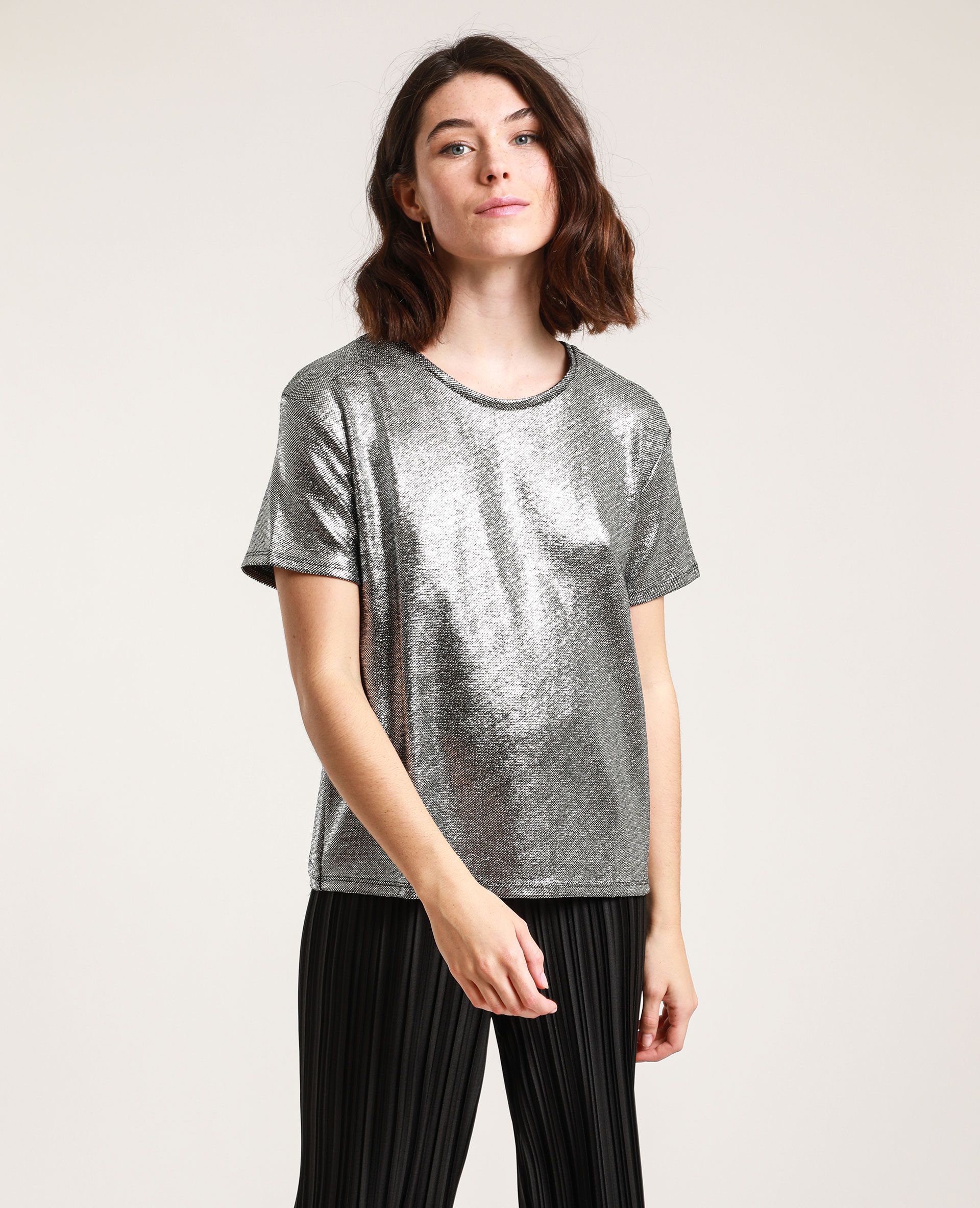 T shirt paillettes sale